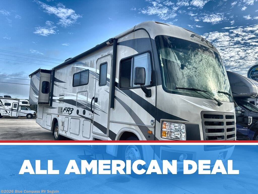 2015 Forest River FR3 30DS - Used Class A For Sale by Blue Compass RV Seguin in Seguin, Texas features Slideout
