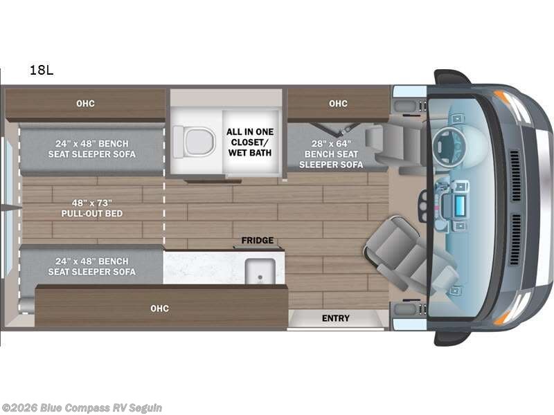 2027 Jayco Comet 18L - New Class B For Sale by Blue Compass RV Seguin in Seguin, Texas
