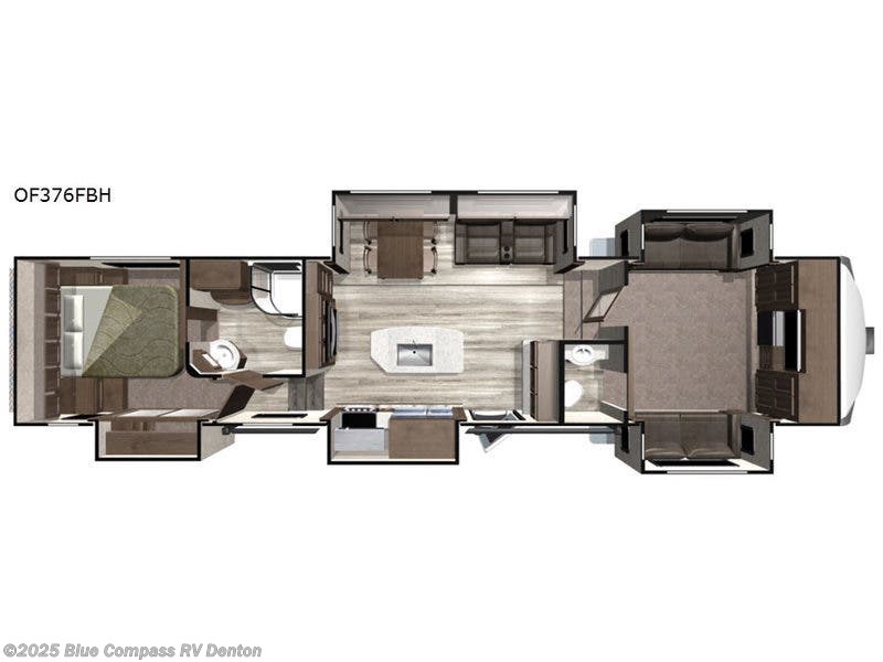 2019 Highland Ridge Rv Open Range Of376fbh For Sale In Denton Tx