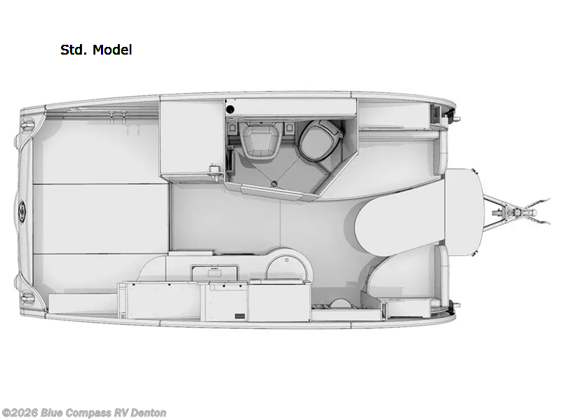 2022 NuCamp TAB 400 Std. Model - Used Travel Trailer For Sale by Blue Compass RV Denton in Denton, Texas