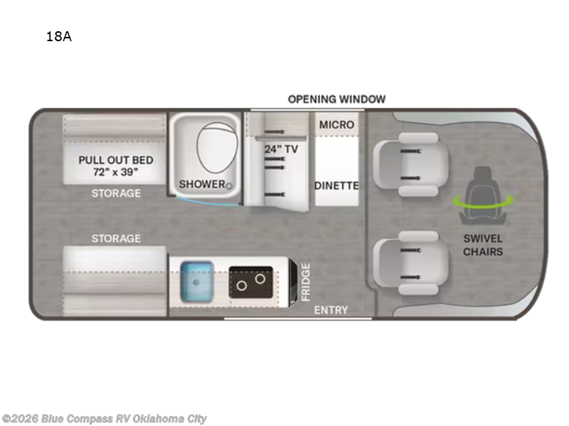 2023 Thor Motor Coach Rize 18A - Used Class B For Sale by Blue Compass RV Oklahoma City in Norman, Oklahoma