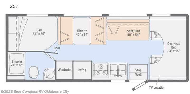 2019 Winnebago Outlook 25J - Used Class C For Sale by Blue Compass RV Oklahoma City in Norman, Oklahoma