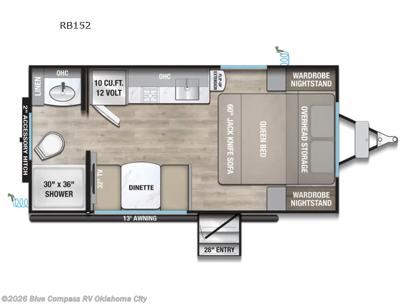2026 Alliance RV Delta Solo RB152 - New Travel Trailer For Sale by Blue Compass RV Oklahoma City in Norman, Oklahoma