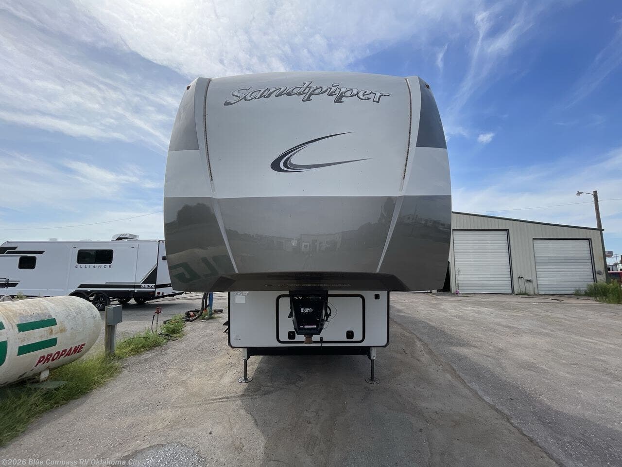 Used 2023 Forest River Sandpiper 388BHRD available in Norman, Oklahoma