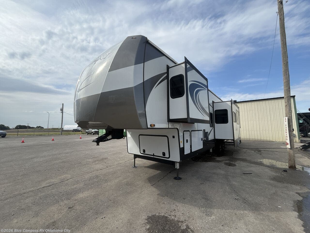 Used 2023 Forest River Sandpiper 388BHRD available in Norman, Oklahoma