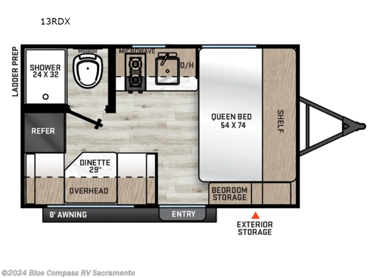 New 2025 Forest River Aurora Light 13RDX available in Rancho Cordova, California