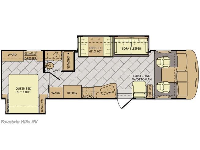 2017 Fleetwood Southwind 32vs Rv For Sale In Fountain Hills Az 85268 Sold Rvusa Com Classifieds