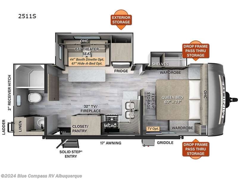 2025 Forest River Rockwood Mini Lite 2511S RV for Sale in Albuquerque ...