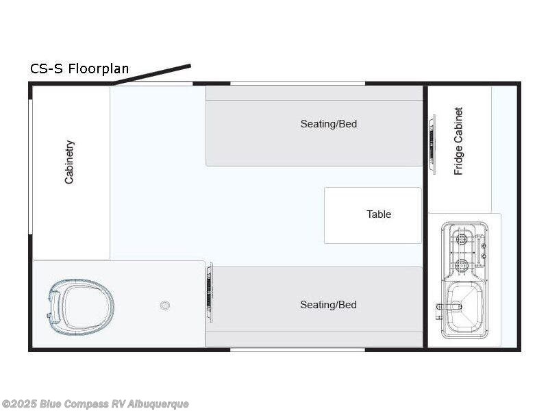 2017 NuCamp T@B 320 CS-S - Used Travel Trailer For Sale by Blue Compass RV Albuquerque in Albuquerque, New Mexico