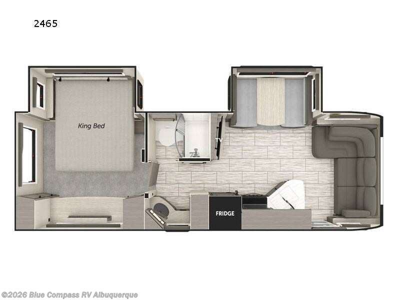 2022 Lance Lance Travel Trailers 2465 - Used Travel Trailer For Sale by Blue Compass RV Albuquerque in Albuquerque, New Mexico features Slideout