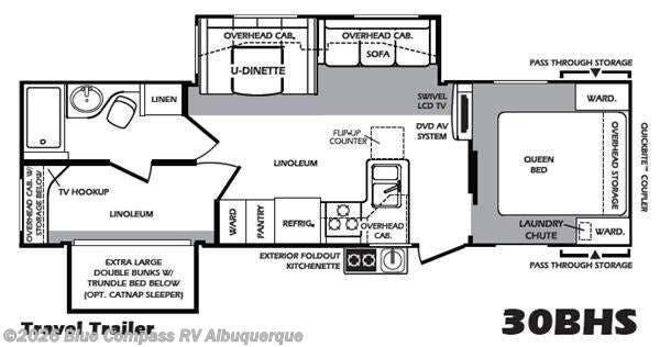 2011 Forest River Wildcat eXtraLite 30BHS - Used Travel Trailer For Sale by Blue Compass RV Albuquerque in Albuquerque, New Mexico features Slideout