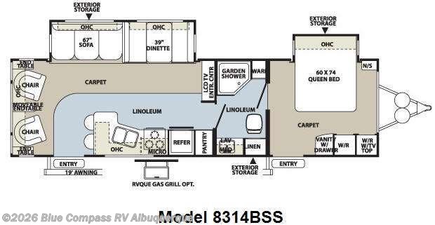 2010 Forest River Rockwood Signature Ultra Lite 8314BSS - Used Travel Trailer For Sale by Blue Compass RV Albuquerque in Albuquerque, New Mexico features Slideout