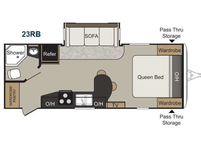 Cougar 337fls Front Living Room Floorplan 1 At Shows Youtube