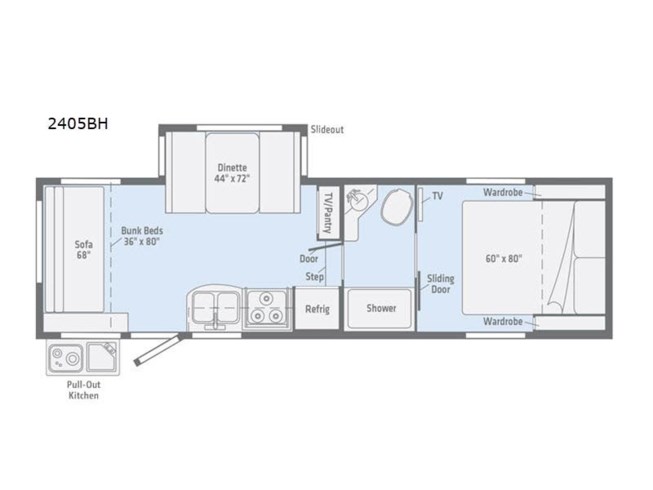 2020 Winnebago Micro Minnie 2405BH RV for Sale in Souderton, PA 18964 | 16672 | RVUSA.com Classifieds