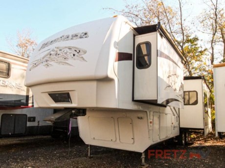&lt;h2&gt;Used 2009 Keystone Montana 10th Anniversary Edition Fifth 5th Wheel Camper&#160;&lt;/h2&gt; &lt;p&gt;&#160;&lt;/p&gt; &lt;p&gt;Keystone Montana 10th Anniversary Fifth Wheel w/Triple Slideouts, Rear Living Area w/2 Recliners, Sofa w/Air Mattress Hide-A-Bed &amp; Free Standing Dinette Slideout, Kitchen Slideout w/Pantry, Refrigerator &amp; 3 Burner Range, Double Kitchen Sink, Counter Extension, Ent. Center, Washer or Entry Closet, Laundry Chute, Private Toilet Area, 36&quot; Garden Tub, Lav. w/Med. Cabinet, Front Queen Bed Slideout w/Nightstands, 6 Drawer Chest, Wardrobe w/Sliding Doors, Overhead Cabinets Throughout, and Much More!&lt;/p&gt; &lt;p&gt;&#160;&lt;/p&gt; &lt;p&gt;We are a top dealer for all 2020, 2021, 2022, and 2023&#160;Winnebago Minnie, Micro, Voyage, Hike, Jayco Jay Flight, Eagle, HT, Jay Feather, White Hawk, North Point, Pinnacle, Talon, Octane, Seismic, SLX, Opus, OP4, OP2, OP15, OPLite, Air Off Road, and TAXA Outdoors, Habitat, Cricket, Tiger Moth, Mantis trailers, and fifth 5&lt;sup&gt;th&lt;/sup&gt;&#160;wheels in the Philadelphia, Delaware, New Jersey, and New York Areas. These campers come in as Travel Trailers, Fifth 5th Wheels, Toy Haulers, Pop Ups, Hybrids, Tear Drops, and Folding Campers. These Brands are at the top of their class.&lt;/p&gt; &lt;p&gt;&#160;&lt;/p&gt; &lt;p&gt;Camper floorplans come with anywhere between zero to 5 slides. Most can be pulled with a &#189; ton truck, SUV or Minivan. If you are not sure if you can tow certain weights, you can contact us or you can get tow ratings from Trailer Life towing guide.&lt;/p&gt; &lt;p&gt;&#160;&lt;/p&gt; &lt;p&gt;We also carry used and Certified Pre-owned brands like Forest River, Mobile Suites, DRV, T@B, T@G, Dutchmen, Keystone, KZ, Grand Design, Reflection, Imagine, Passport, Lance Freedom Lite, Freedom Express, Flagstaff, Rockwood, Casita, Scamp, Cedar Creek, Montana, Passport, Little Guy, Coachmen, Catalina, Cougar, Springdale, Sunset Trail, Raptor, Gulf Stream and Airstream, and are always below NADA values. We take all types of trades. When it comes to campers, we are your full-service stop. With over 75 years in business, we have built an excellent reputation in the Recreational Vehicle and Camping industry to our customers as well as our suppliers and manufacturers. At Fretz RV we have a 12,000 Sq. Ft showroom, a huge RV&#160;Parts and Accessories store. We have added a 30,000 square foot Indoor Service Facility that opened in the Spring of 2018. We have full Service and Repair shop with RVIA Certified Technicians. Bank financing is available for RV loans with a wide variety of lenders ready to earn your business. It doesn&#39;t matter what state you are from; we have lenders available in those areas. We have RV Insurance through Geico and Progressive that we can provide instant quotes, RV Warranties through Compass and XtraRide, and RV Rentals. We have detailed videos on RVTrader, RVT, Classified Ads, eBay, RVUSA and Youtube. Like us on Facebook. Check out our great Google and Dealer Rater reviews at Fretz RV. We are located at 3479 Bethlehem Pike,&#160;Souderton,&#160;PA&#160;18964&#160;215-723-3121.&#160;Start Camping now and see the world. We pass money savings direct to you. Call for details.&lt;/p&gt;&lt;ul&gt;&lt;li&gt;Front Bedroom&lt;/li&gt;&lt;li&gt;Rear Living Area&lt;/li&gt;&lt;/ul&gt;