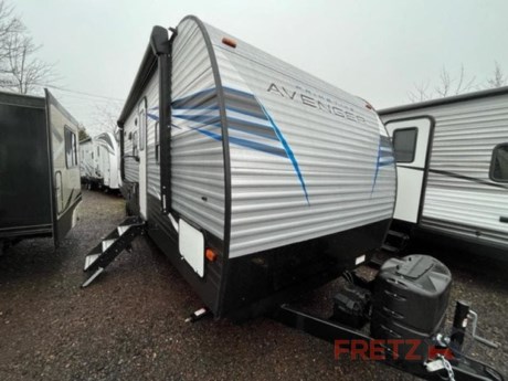 &lt;h2&gt;&lt;strong&gt;Certified Pre-Owned Used 2021 Prime Time Avenger 27DBS Travel Trailer RV Camper for Sale&lt;/strong&gt;&lt;/h2&gt; &lt;p&gt;&#160;&lt;/p&gt; &lt;p&gt;&lt;strong&gt;Prime Time Avenger travel trailer 27DBS highlights:&lt;/strong&gt;&lt;/p&gt; &lt;ul&gt; &lt;li&gt;Double-Size Bunks&lt;/li&gt; &lt;li&gt;Private Bedroom&lt;/li&gt; &lt;li&gt;U-Shaped Dinette&lt;/li&gt; &lt;li&gt;Single Slide&lt;/li&gt; &lt;li&gt;Large LED TV&lt;/li&gt; &lt;/ul&gt; &lt;p&gt;&#160;&lt;/p&gt; &lt;p&gt;If you are a growing family that enjoys the comforts of home while away exploring at a state park, then you need this Avenger travel trailer. You are sure to enjoy the entertainment center and &lt;strong&gt;large LED TV&lt;/strong&gt;, and the &lt;strong&gt;outdoor kitchen&lt;/strong&gt; will be helpful as you visit with other campers and watch your kids play. From the U-shaped dinette and sofa, to the &lt;strong&gt;queen-size bed&lt;/strong&gt; in the private bedroom and double-size bunks, you will have plenty of space to &lt;strong&gt;sleep ten&lt;/strong&gt; people.&lt;/p&gt; &lt;p&gt;&#160;&lt;/p&gt; &lt;p&gt;With premium fabrics and beautiful interior d&#233;cor, the Prime Time Avenger travel trailers offer complete customer satisfaction! The innovative and lasting construction of the Avenger provides you with confidence as you travel. The Avenger is built with a powder-coated I-beam frame, an aluminum exterior skin, a PEX plumbing system, a &lt;strong&gt;Dynaspan 5/8&quot; seamless floor decking&lt;/strong&gt;, a secure tank system, and an &lt;strong&gt;extreme weather package&lt;/strong&gt;. The interior has excellent features to accommodate all sorts of traveling types with its &lt;strong&gt;massive under-bed storage&lt;/strong&gt;, Bluetooth entertainment system, in-floor ducted heat, large fully vented windows, and USB ports. You will also enjoy having an &lt;strong&gt;exterior hot/cold shower&lt;/strong&gt; and a doggy D-ring so that you can rinse off your puppy&#39;s paws before taking them back inside for the night.&lt;/p&gt; &lt;p&gt;&#160;&lt;/p&gt; &lt;p&gt;We are a top dealer for all 2020, 2021, 2022, and 2023&#160;Winnebago Minnie, Micro, Voyage, Hike, Jayco Jay Flight, Eagle, HT, Jay Feather, White Hawk, North Point, Pinnacle, Talon, Octane, Seismic, SLX, Opus, OP4, OP2, OP15, OPLite, Air Off Road, and TAXA Outdoors, Habitat, Cricket, Tiger Moth, Mantis trailers, and fifth 5&lt;sup&gt;th&lt;/sup&gt;&#160;wheels in the Philadelphia, Delaware, New Jersey, and New York Areas. These campers come in as Travel Trailers, Fifth 5th Wheels, Toy Haulers, Pop Ups, Hybrids, Tear Drops, and Folding Campers. These Brands are at the top of their class.&lt;/p&gt; &lt;p&gt;&#160;&lt;/p&gt; &lt;p&gt;Camper floorplans come with anywhere between zero to 5 slides. Most can be pulled with a &#189; ton truck, SUV or Minivan. If you are not sure if you can tow certain weights, you can contact us or you can get tow ratings from Trailer Life towing guide.&lt;/p&gt; &lt;p&gt;&#160;&lt;/p&gt; &lt;p&gt;We also carry used and Certified Pre-owned brands like Forest River, Mobile Suites, DRV, T@B, T@G, Dutchmen, Keystone, KZ, Grand Design, Reflection, Imagine, Passport, Lance Freedom Lite, Freedom Express, Flagstaff, Rockwood, Casita, Scamp, Cedar Creek, Montana, Passport, Little Guy, Coachmen, Catalina, Cougar, Springdale, Sunset Trail, Raptor, Gulf Stream and Airstream, and are always below NADA values. We take all types of trades. When it comes to campers, we are your full-service stop. With over 75 years in business, we have built an excellent reputation in the Recreational Vehicle and Camping industry to our customers as well as our suppliers and manufacturers. At Fretz RV we have a 12,000 Sq. Ft showroom, a huge RV&#160;Parts and Accessories store. We have added a 30,000 square foot Indoor Service Facility that opened in the Spring of 2018. We have full Service and Repair shop with RVIA Certified Technicians. Bank financing is available for RV loans with a wide variety of lenders ready to earn your business. It doesn&#39;t matter what state you are from; we have lenders available in those areas. We have RV Insurance through Geico and Progressive that we can provide instant quotes, RV Warranties through Compass and XtraRide, and RV Rentals. We have detailed videos on RVTrader, RVT, Classified Ads, eBay, RVUSA and Youtube. Like us on Facebook. Check out our great Google and Dealer Rater reviews at Fretz RV. We are located at 3479 Bethlehem Pike,&#160;Souderton,&#160;PA&#160;18964&#160;215-723-3121.&#160;Start Camping now and see the world. We pass money savings direct to you. Call for details.&lt;/p&gt;&lt;ul&gt;&lt;li&gt;Front Bedroom&lt;/li&gt;&lt;li&gt;Bunkhouse&lt;/li&gt;&lt;li&gt;Outdoor Kitchen&lt;/li&gt;&lt;li&gt;U Shaped Dinette&lt;/li&gt;&lt;/ul&gt;