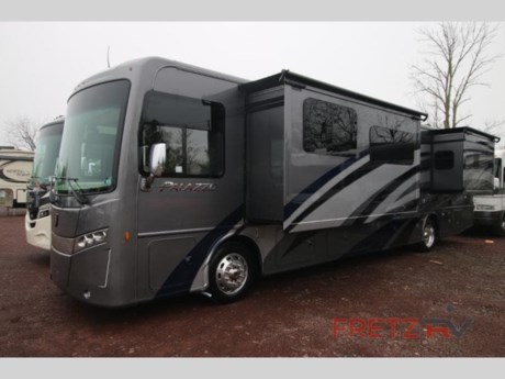 &lt;h2&gt;&lt;strong&gt;Used Certified Pre-Owned 2020 Thor Motor Coach Palazza 37.4 Diesel Class A Motorhome Motor Coach for Sale at Fretz RV&lt;/strong&gt;&lt;/h2&gt; &lt;p&gt;&#160;&lt;/p&gt; &lt;p class=&quot;MsoNormal&quot;&gt;Wow, talk about exploring our great country in the lap of luxury, this is it.&#160; It has sleeping space for 7-8, more than enough storage spaces for everyone’s stuff and enough elbow room to keep you happy.&#160; You’ll find a convection microwave,&#160; 110v refrigerator, induction cook top, fantastic fan, generator, three TV’s, power awning, back-up camera/monitor, leveling jacks, slide toppers, day/night shades, solid surface countertop, washer/dryer, two recliners, sofa/dinette slide-out, galley slide, king bed slide and a drop down bed over the driver/passenger front seats that sleep 1-2, depending on the size of the persons who want to sleep there.&#160; If this sounds like the mode of transportation you need, you’ll want to hurry to our showroom today.&#160; It still looks new as it only has 6896 miles.&#160; Test drives by appt.&#160;&#160;&lt;/p&gt; &lt;p&gt;&#160;&lt;/p&gt; &lt;p&gt;&lt;strong&gt;Thor Motor Coach Palazzo Class A diesel motorhome 37.4 highlights:&lt;/strong&gt;&lt;/p&gt; &lt;ul&gt; &lt;li&gt;Full-Wall Wardrobe&lt;/li&gt; &lt;li&gt;Three Slides&lt;/li&gt; &lt;li&gt;Fireplace&lt;/li&gt; &lt;li&gt;Inclining King Bed&lt;/li&gt; &lt;li&gt;Private Bedroom&lt;/li&gt; &lt;li&gt;Convection Microwave&lt;/li&gt; &lt;/ul&gt; &lt;p&gt;&#160;&lt;/p&gt; &lt;p&gt;Are you ready for some family fun while driving down the road and stopping wherever your heart desires? This Palazzo Class A diesel motorhome not only provides you with plenty of space to &lt;strong&gt;sleep seven&lt;/strong&gt; people during every road trip, but it also delivers an exceptional amount of modern conveniences to make every vacation extraordinary, like the 49&quot; &lt;strong&gt;retractable TV&lt;/strong&gt;, the 68&quot; reclining &lt;strong&gt;theater seating&lt;/strong&gt; with footrests, and the pull-out countertop in the kitchen. Whether you&#39;re traveling for a weekend or months at a time, the stackable &lt;strong&gt;washer/dryer&lt;/strong&gt; will come in handy when it comes time to give your wardrobe a fresh cleaning, and the large bathroom with its 36&quot; x 30&quot; shower will be helpful for keeping you clean while on the road.&lt;/p&gt; &lt;p&gt;&#160;&lt;/p&gt; &lt;p&gt;With any Palazzo Class A diesel motorhome by Thor Motor Coach, you will be impressed with every inch of space, both inside and out. With plenty of multi-functional living space, life will be so much more enjoyable on the open road. From the chrome heated/power mirrors with integrated &lt;strong&gt;side-view cameras&lt;/strong&gt; and bird&#39;s eye window to the &lt;strong&gt;cruise control&lt;/strong&gt; and reclining/swivel captain&#39;s chairs, you will love all of the modern conveniences that have been included throughout the cockpit. For those times of travel when you can&#39;t make it to a campground, you will thoroughly appreciate the Onan RV QD 6,000 &lt;strong&gt;diesel generator&lt;/strong&gt; that will keep your RV functioning throughout your stay, and the &lt;strong&gt;tankless water heater&lt;/strong&gt; will come in handy for all of those nights of washing dishes or showering before bed.&lt;/p&gt; &lt;p&gt;&#160;&lt;/p&gt; &lt;p class=&quot;MsoNormal&quot; style=&quot;vertical-align: baseline;&quot;&gt;Fretz RV, the nations top dealer for all 2020, 2021, 2022 and 2023 Leisure Travel, Wonder, Unity, Pleasure-Way Plateau, Rekon, Lexor, Tofino, Ontour, AWD, Ascent, Winnebago Spirit, Sunstar, Travato, Navion, Era, Solis 59P 59PX, Revel, Boldt, Jayco, Greyhawk, Redhawk, Alante, Precept, Melbourne, Swift, Embark, Coachmen Galleria, Nova, Beyond, Renegade Vienna, Roadtrek Zion, SRT, Adventurous, Agile, Play, Slumber, Chase, and our newest line Storyteller Overland Mode, Stealth and Beast 4x4 Off-Road motorhomes in the Philadelphia, Pennsylvania, Delaware, New Jersey.&#160;Baltimore,&#160;Maryland,&#160;New York, and Northeast Areas. These campers come on the Dodge Ram ProMaster, Ford Transit, and the Mercedes diesel sprinter chassis. These luxury motor homes are at the top of its class. These motor coaches are considered a class B, Class B+, Class C, and Class A. These high end luxury coaches come in various different floorplans.&lt;/p&gt; &lt;p&gt;&#160;&lt;/p&gt; &lt;p&gt;We also carry used and Certified Pre-owned RVs like Airstream, Wayfarer, Midwest, Chinook, Phoenix Cruiser, Activ, Hymer, Born Free, Rialto, Vista, VW, Midwest, Coach House, Sportsmobile, Monaco, Newmar, Itasca, Fleetwood, Forest River, Freelander, Allegro Thor Motor Coach, Coachmen, Tiffin,&#160;and are always below NADA values. We take all types of trades. When it comes to campers, we are your full-service stop. With over 75 years in business, we have built an excellent reputation in the Recreational Vehicle and Camping industry to our customers as well as our suppliers and manufacturers. At Fretz RV we have a 12,000 Sq. Ft showroom, a huge RV&#160;Parts and Accessories store. We have added a 30,000 square foot Indoor Service Facility that opened in the Spring of 2018. We have full Service and Repair shop with RVIA Certified Technicians. Bank financing is available for RV loans with a wide variety of lenders ready to earn your business. It doesn&#39;t matter what state you are from; we have lenders available in those areas. We have RV Insurance through Geico and Progressive that we can provide instant quotes, RV Warranties through Compass and XtraRide, and RV Rentals. We have detailed videos on RVTrader, RVT, Classified Ads, eBay, RVUSA and Youtube. Like us on Facebook. Check out our great Google and Dealer Rater reviews at Fretz RV. We are located at 3479 Bethlehem Pike,&#160;Souderton,&#160;PA&#160;18964&#160;215-723-3121.&#160;Start Camping now and see the world. We pass money savings direct to you. Call for details.&lt;/p&gt;&lt;ul&gt;&lt;li&gt;Bunk Over Cab&lt;/li&gt;&lt;li&gt;Outdoor Entertainment&lt;/li&gt;&lt;li&gt;Rear Bedroom&lt;/li&gt;&lt;/ul&gt;&lt;ul&gt;&lt;li&gt;Microwave/Convection OvenRefrigeratorTVWater HeaterPower AwningSlideoutReal CleanDay/Night ShadesInduction stoveGeneratorA/CFantastic FanBack-up Camera/MonitorLeveling JacksLeather FurnitureBedroom TVCorian CountertopsSlide-out AwningNon-Smoking UnitWasher/Dryer&lt;/li&gt;&lt;/ul&gt;
