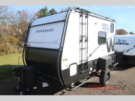 &lt;h2&gt;New 2023 Winnebago Hike 100 1316FB Travel Trailer RV Camper for Sale&lt;/h2&gt; &lt;p&gt;&#160;&lt;/p&gt; &lt;p&gt;This unit includes Badlands Package, Urban Package, Versatility Package, Goodyear Wrangler radial tires &amp; premium suspension upgrade.&lt;/p&gt; &lt;p&gt;&#160;&lt;/p&gt; &lt;p&gt;&lt;strong&gt;Winnebago Industries Towables Hike 100 travel trailer H1316FB highlights:&lt;/strong&gt;&lt;/p&gt; &lt;ul&gt; &lt;li&gt;East/West Queen Bed&lt;/li&gt; &lt;li&gt;Loft Bunk Bed&lt;/li&gt; &lt;li&gt;Wet Bath&lt;/li&gt; &lt;li&gt;Accessory Receiver/Hitch&lt;/li&gt; &lt;li&gt;Outside Kitchen&lt;/li&gt; &lt;/ul&gt; &lt;p&gt;&#160;&lt;/p&gt; &lt;p&gt;Explorers will love this trailer with the comfortable accommodations inside and rugged amenities outside. You can sleep on the&#160;&lt;strong&gt;east/west queen bed&lt;/strong&gt;&#160;and a friend or family member can sleep on the&#160;&lt;strong&gt;loft bunk bed&#160;&lt;/strong&gt;above. There is a wardrobe to store your clothing that is next to the wet bath which provides privacy to change and get cleaned up in after hiking or sitting by the campfire. The&#160;&lt;strong&gt;portable induction cooktop&lt;/strong&gt;&#160;can be used inside or take it to the outside kitchen counter space to whip up a meal while enjoying your views, and there is a portable&#160;&lt;strong&gt;Truma cooler&lt;/strong&gt;&#160;waiting for you to grab a beverage. Back inside, there is an undermount single bowl sink with cover, a&#160;&lt;strong&gt;convection&lt;/strong&gt;&#160;&lt;strong&gt;microwave&lt;/strong&gt;, and a 3.1 AC/DC compressor refrigerator.&lt;/p&gt; &lt;p&gt;&#160;&lt;/p&gt; &lt;p&gt;The Hike 100 travel trailers by Winnebago Industries Towables are the outdoor enthusiasts dream RV! It&#39;s light enough to be towed by smaller tow vehicles, but still includes plenty of space for your gear. Each model is constructed with one-piece thermo-foil insulation, an&#160;&lt;strong&gt;NXG engineered frame&lt;/strong&gt;, a fully enclosed underbelly and tanks, plus a fully walkable roof. You will love the&lt;strong&gt;&#160;200-watt solar panel&lt;/strong&gt;&#160;with side-mount solar prep for your off-grid needs, and the patented powder coated&#160;&lt;strong&gt;exterior exoskeleton rack&lt;/strong&gt;&#160;will be perfect for kayaks, hiking gear, or paddleboards. There are also thick core pass-through storage doors outside, along with a power awning with LED lights, plus power stabilizer jacks and a power tongue jack to be set up in no-time! The interior features&#160;&lt;strong&gt;contemporary cabinetry&lt;/strong&gt;, USB ports to charge your electronics, additional gear storage, plus a portable JBL speaker to listen to your favorite tunes at the campsite.&#160;&lt;/p&gt; &lt;p&gt;&#160;&lt;/p&gt; &lt;p&gt;We are a premier dealer for all 2021, 2022, 2023, and 2024 Winnebago Minnie, Micro, Voyage, Hike, 100, FLX, Flex, Jayco Jay Flight, Eagle, HT, Jay Feather, Micro, White Hawk, Bungalow, North Point, Pinnacle, Talon, Octane, Seismic, SLX, OPUS, OP4, OP2, OP15, OPLite, Air Off Road, and TAXA Outdoors, Habitat, Overland, Cricket, Tiger Moth, Mantis, Ember RV and Skinny Guy Truck Campers. So, if you are in the York, Harrisburg, Lancaster, Philadelphia, Allentown, New Jersey, Delaware New York, or Maryland regions; stop by and browse our huge RV inventory today. Fretz RV has been a Jayco Dealer Partner for over 40 years, Winnebago Dealer Partner for over 30 Years.&lt;/p&gt; &lt;p&gt;&#160;&lt;/p&gt; &lt;p&gt;These campers come in as Travel Trailers, Fifth 5th Wheels, Toy Haulers, Pop Ups, Hybrids, Tear Drops, and Folding Campers. These Brands are at the top of their class. Camper floorplans come with anywhere between zero to 5 slides. Most can be pulled with a &#189; ton truck, SUV or Minivan. If you are not sure if you can tow certain weights, you can contact us or you can get tow ratings from Trailer Life towing guide.&lt;/p&gt; &lt;p&gt;&#160;&lt;/p&gt; &lt;p&gt;We also carry used and Certified Pre-owned brands like Forest River, Salem, Mobile Suites, DRV, Sol Dawn Intech, T@B, T@G, Dutchmen, Keystone, KZ, Grand Design, Reflection, Imagine, Passport, Lance Freedom Lite, Freedom Express, Flagstaff, Rockwood, Casita, Scamp, Cedar Creek, Montana, Passport, Little Guy, Coachmen, Catalina, Cougar, Springdale, Sunset Trail, Raptor, Gulf Stream and Airstream, and are always below NADA values. We take all types of trades. When it comes to campers, we are your full-service stop. With over 75 years in business, we have built an excellent reputation in the Recreational Vehicle and Camping industry to our customers as well as our suppliers and manufacturers. With our participation in the Hershey RV Show every year we are able to display the newest product with great savings to customers! At Fretz RV we have a 12,000 Sq. Ft showroom, a huge RV Parts and Accessories store. We have added a 30,000 square foot Indoor Service Facility that opened in the Spring of 2018. We have full Service and Repair shop with RVIA Certified Technicians. Bank financing is available for RV loans with a wide variety of lenders ready to earn your business. It doesn&#39;t matter what state you are from; we have lenders available in those areas. We have RV Insurance through Geico and Progressive that we can provide instant quotes, RV Warranties through Compass and XtraRide, and RV Rentals. We have detailed videos on RVTrader, RVT, Classified Ads, eBay, RVUSA and Youtube. Like us on Facebook. Check out our great Google and Dealer Rater reviews at Fretz RV. We are located at 3479 Bethlehem Pike, Souderton, PA 18964 215-723-3121. Start Camping now and see the world. We pass money savings direct to you. Call for details.&lt;/p&gt; &lt;p&gt;&#160;&lt;/p&gt;&lt;ul&gt;&lt;li&gt;Bunkhouse&lt;/li&gt;&lt;li&gt;Outdoor Kitchen&lt;/li&gt;&lt;/ul&gt;