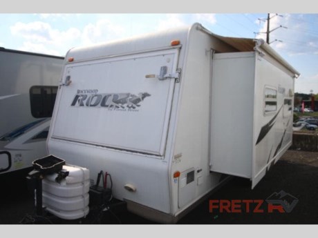 &lt;h2 style=&quot;font-family: &#39;Helvetica Neue&#39;, Helvetica, Arial, sans-serif; color: #333333;&quot;&gt;Used Pre-Owned 2008 Rockwood Roo 23SS Hybrid Expandable Travel Trailer RV Camper for Sale&lt;/h2&gt; &lt;p&gt;&#160;&lt;/p&gt; &lt;p&gt;Single Slide, Front &amp; Rear Queen Tent End Beds, Angle Shower, Med. Cabinet, Lav., Wardrobe, Pantry, Refrigerator, 3 Burner Range, Double Kitchen Sink, Sofa, Booth Dinette, Ent. Center, Nightstand, Overhead Cabinets and More.&lt;/p&gt; &lt;p&gt;&#160;&lt;/p&gt; &lt;p&gt;We are a premier dealer for all 2022, 2023, 2024 and 2025&#160;Winnebago Minnie, Micro, M-Series, Access, Voyage, Hike, 100, FLX, Flex, Jayco Jay Flight, Eagle, HT, Jay Feather, Micro, White Hawk, Bungalow, North Point, Pinnacle, Talon, Octane, Seismic, SLX, OPUS, OP4, OP2, OP15, OPLite, Air Off Road, and TAXA Outdoors, Habitat, Overland, Cricket, Tiger Moth, Mantis, Ember RV Touring and Skinny Guy Truck Campers.&#160;So, if you are in the York, Harrisburg, Lancaster, Philadelphia, Allentown, New Jersey, Delaware New York, or Maryland regions; stop by and browse our huge RV inventory today.&#160;Fretz RV has been a Jayco Dealer Partner for over 40 years, Winnebago Dealer Partner for over 30 Years.&lt;/p&gt; &lt;p&gt;&#160;&lt;/p&gt; &lt;p&gt;These campers come in as Travel Trailers, Fifth 5th Wheels, Toy Haulers, Pop Ups, Hybrids, Tear Drops, and Folding Campers. These Brands are at the top of their class. Camper floorplans come with anywhere between zero to 5 slides. Most can be pulled with a &#189; ton truck, SUV or Minivan. If you are not sure if you can tow certain weights, you can contact us or you can get tow ratings from Trailer Life towing guide.&lt;/p&gt; &lt;p&gt;We also carry used and Certified Pre-owned brands like Forest River, Salem, Wildwood, &#160;TAB, TAG, NuCamp, Cherokee, Coleman, R-Pod, A-Liner, Dutchmen, Keystone, KZ, Grand Design, Reflection, Imagine, Passport, Lance, Solitude, Freedom Lite, Express, Flagstaff, Rockwood, Montana, Passport, Little Guy, Coachmen, Catalina, Cougar, &#160;Sunset Trail, Raptor, Vengeance, Gulf Stream and Airstream, and are always below NADA values. We take all types of trades. When it comes to campers, we are your full-service stop. With over 77 years in business, we have built an excellent reputation in the Recreational Vehicle and Camping industry to our customers as well as our suppliers and manufacturers.&#160;With our participation in the Hershey RV Show every year we can display the newest product with great savings to customers! Besides our online presence, at Fretz RV we have a 12,000 Sq. Ft showroom, a huge RV&#160;Parts, and Accessories store. We have added a 30,000 square foot Indoor Service Facility that opened in the Spring of 2018. We have a full Service and Repair shop with RVIA Certified Technicians. &#160;Financing available. We have RV Insurance through Geico Brown and Brown and Progressive that we can provide instant quotes, RV Warranties through Compass and Protective XtraRide, and RV Rentals. We have detailed videos on RVTrader, RVT, Classified Ads, eBay, RVUSA and Youtube. Like us on Facebook. Check out our great Google and Dealer Rater reviews at Fretz RV. We are located at 3479 Bethlehem Pike,&#160;Souderton,&#160;PA&#160;18964&#160;215-723-3121&#160;&lt;/p&gt; &lt;p&gt;#RV #GoCamping #GoRVing #1 #Used #New #PaDealer #Camping&lt;/p&gt;&lt;ul&gt;&lt;li&gt;&lt;/li&gt;&lt;/ul&gt;