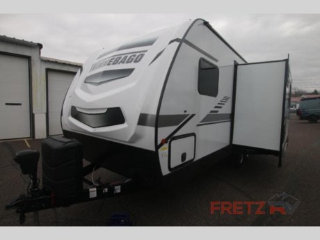 &lt;h2&gt;New 2023 Winnebago Minnie 2327TB Travel Trailer Camper for Sale at Fretz RV&lt;/h2&gt; &lt;p&gt;&#160;&lt;/p&gt; &lt;p&gt;This unit includes Adventure Package, Convenience Package, Versatility Package, 30# LP tanks, Goodyear tires, 8 cu. ft. gas/electric refer &amp; Theater seating.&lt;/p&gt; &lt;p&gt;&#160;&lt;/p&gt; &lt;p&gt;&lt;strong&gt;Winnebago Industries Towables Minnie travel trailer 2327TB highlights:&lt;/strong&gt;&lt;/p&gt; &lt;ul&gt; &lt;li&gt;Twin Beds Convert to King&lt;/li&gt; &lt;li&gt;Rear Full Bath&lt;/li&gt; &lt;li&gt;USB Charging Ports&lt;/li&gt; &lt;li&gt;JBL Premium Interior Speakers&lt;/li&gt; &lt;/ul&gt; &lt;p&gt;&#160;&lt;/p&gt; &lt;p&gt;Adventure comfortably in this Minnie travel trailer for&#160;&lt;strong&gt;two or four&lt;/strong&gt;&#160;featuring a rear full bath for added convenience.&#160; All guests will appreciate a 30&quot; x 36&quot; shower, linen cabinet and toilet all behind a&#160;&lt;strong&gt;space saving sliding door&lt;/strong&gt;. Multiple seating and sleeping configurations are available with the front twin beds that can easily&#160;&lt;strong&gt;convert to a 74&quot; x 94&quot; king bed&lt;/strong&gt;.&#160; Another sliding door to the front bedroom again saves space and provides privacy from the rest of the unit.&#160; You can even turn the sofa into added sleeping space when needed.&#160; This unit also features&#160;&lt;strong&gt;plenty of options in seating&lt;/strong&gt;&#160;with your choice of theater seating or a u-shaped dinette in place of the tri-fold sofa with table if you like.&#160; Enjoy JBL premium sound interior speakers for listening to your tunes, and USB charging ports to keep all of your devices fully charged and ready to use.&lt;/p&gt; &lt;p&gt;&#160;&lt;/p&gt; &lt;p&gt;The lightweight Minnie travel trailers by Winnebago Industries Towables are constructed with an NXG engineered frame, exterior&#160;&lt;strong&gt;fiberglass sidewalls with Azdel&lt;/strong&gt;&#160;and a gel coat fiberglass front cap for strength and durability. Each model includes a 15K roof A/C (effective 6/1/2022), heated and enclosed holding tanks, and&#160;&lt;strong&gt;radiant foil insulation&lt;/strong&gt;&#160;to extend your camping season. There are power stabilizer jacks and an all-in-one control panel for easy set up. A wireless cell phone charger comes standard, along with&#160;&lt;strong&gt;USB ports&lt;/strong&gt;&#160;to charge your tablet and camera, plus there is WiFi prep if you need to get some work done while you&#39;re away from home.&lt;/p&gt; &lt;p&gt;&#160;&lt;/p&gt; &lt;p&gt;We are a premier dealer for all 2022, 2023, 2024 and 2025&#160;Winnebago Minnie, Micro, M-Series, Access, Voyage, Hike, 100, FLX, Flex, Jayco Jay Flight, Eagle, HT, Jay Feather, Micro, White Hawk, Bungalow, North Point, Pinnacle, Talon, Octane, Seismic, SLX, OPUS, OP4, OP2, OP15, OPLite, Air Off Road, and TAXA Outdoors, Habitat, Overland, Cricket, Tiger Moth, Mantis, Ember RV Touring and Skinny Guy Truck Campers.&#160;So, if you are in the York, Harrisburg, Lancaster, Philadelphia, Allentown, New Jersey, Delaware New York, or Maryland regions; stop by and browse our huge RV inventory today.&#160;Fretz RV has been a Jayco Dealer Partner for over 40 years, Winnebago Dealer Partner for over 30 Years.&lt;/p&gt; &lt;p&gt;&#160;&lt;/p&gt; &lt;p&gt;These campers come in as Travel Trailers, Fifth 5th Wheels, Toy Haulers, Pop Ups, Hybrids, Tear Drops, and Folding Campers. These Brands are at the top of their class. Camper floorplans come with anywhere between zero to 5 slides. Most can be pulled with a &#189; ton truck, SUV or Minivan. If you are not sure if you can tow certain weights, you can contact us or you can get tow ratings from Trailer Life towing guide.&lt;/p&gt; &lt;p&gt;We also carry used and Certified Pre-owned brands like Forest River, Salem, Wildwood, &#160;TAB, TAG, NuCamp, Cherokee, Coleman, R-Pod, A-Liner, Dutchmen, Keystone, KZ, Grand Design, Reflection, Imagine, Passport, Lance, Solitude, Freedom Lite, Express, Flagstaff, Rockwood, Montana, Passport, Little Guy, Coachmen, Catalina, Cougar, &#160;Sunset Trail, Raptor, Vengeance, Gulf Stream and Airstream, and are always below NADA values. We take all types of trades. When it comes to campers, we are your full-service stop. With over 77 years in business, we have built an excellent reputation in the Recreational Vehicle and Camping industry to our customers as well as our suppliers and manufacturers.&#160;With our participation in the Hershey RV Show every year we can display the newest product with great savings to customers! Besides our online presence, at Fretz RV we have a 12,000 Sq. Ft showroom, a huge RV&#160;Parts, and Accessories store. We have added a 30,000 square foot Indoor Service Facility that opened in the Spring of 2018. We have a full Service and Repair shop with RVIA Certified Technicians. &#160;Financing available. We have RV Insurance through Geico Brown and Brown and Progressive that we can provide instant quotes, RV Warranties through Compass and Protective XtraRide, and RV Rentals. We have detailed videos on RVTrader, RVT, Classified Ads, eBay, RVUSA and Youtube. Like us on Facebook. Check out our great Google and Dealer Rater reviews at Fretz RV. We are located at 3479 Bethlehem Pike,&#160;Souderton,&#160;PA&#160;18964&#160;215-723-3121&#160;&lt;/p&gt; &lt;p&gt;#RV #GoCamping #GoRVing #1 #Used #New #PaDealer #Camping&lt;/p&gt;&lt;ul&gt;&lt;li&gt;Front Bedroom&lt;/li&gt;&lt;li&gt;Rear Bath&lt;/li&gt;&lt;/ul&gt;&lt;ul&gt;&lt;li&gt;30# LP TANKSGoodyear Tires8 Cu Ft. Gas/Electric RefrigeratorTheater Seating IPO SofaVersatility PackageAdventure PackageConvenience Package&lt;/li&gt;&lt;/ul&gt;