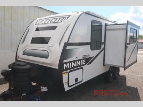 &lt;h2&gt;New 2023 Winnebago Micro Minnie 2108DS Travel Trailer Camper for Sale at Fretz RV&lt;/h2&gt; &lt;p&gt;&#160;&lt;/p&gt; &lt;p&gt;This unit includes 12V. holding tank pad heaters w/interior switch, 200 Watt Solar Panel w/charge control monitor, Adventure Package, Convenience Package, power stablizing jacks &amp; Goodyear tires.&lt;/p&gt; &lt;p&gt;&#160;&lt;/p&gt; &lt;p&gt;&lt;strong&gt;Winnebago Industries Towables Micro Minnie travel trailer 2108DS highlights:&lt;/strong&gt;&lt;/p&gt; &lt;ul&gt; &lt;li&gt;Front Murphy Bed&lt;/li&gt; &lt;li&gt;Full Rear Bathroom&lt;/li&gt; &lt;li&gt;10.3 Cu. Ft. Refrigerator&lt;/li&gt; &lt;li&gt;Privacy Curtain&lt;/li&gt; &lt;li&gt;Patio Speakers&lt;/li&gt; &lt;/ul&gt; &lt;p&gt;&#160;&lt;/p&gt; &lt;p&gt;If you&#39;re looking for versatility then you need this travel trailer! Depending on the time of day you enter will determine whether you see the Murphy bed or the&#160;&lt;strong&gt;sofa&lt;/strong&gt;&#160;up front.&#160; A slide out 44&quot; x 72&quot;&#160;&lt;strong&gt;booth dinette&lt;/strong&gt;&#160;can be used for dining, playing games, and sleeping space at night. The full rear bathroom is equipped with everything you will need to freshen up each morning and features a wardrobe for your clothing and linens, and a pocket door into the bath saves space in the main room. The LED TV is conveniently located so you can watch your favorite shows from the sofa or Murphy bed as well as the dinette, plus the&#160;&lt;strong&gt;pantry&lt;/strong&gt;&#160;offers a place to store your snacks and such for easy access. The cook in your bunch will love all the amenities to make meals including the handy&lt;strong&gt;&#160;flip-up counter&#160;&lt;/strong&gt;for more prep space.&lt;/p&gt; &lt;p&gt;&#160;&lt;/p&gt; &lt;p&gt;Start out on your boundless journey in one of these Winnebago Industries Towables Micro Minnie travel trailers! Towing is made simple with the&lt;strong&gt;&#160;7&#39; width&lt;/strong&gt;&#160;to keep your Micro Minnie in your rear-view mirror. They don&#39;t lack in features either although they are&#160;&lt;strong&gt;compact&lt;/strong&gt;&#160;in size. The&#160;&lt;strong&gt;spacious galley&lt;/strong&gt;&#160;including a sink, refrigerator, two burner cooktop, and even a microwave oven allows you to cook without compromise. You will not only enjoy the entertainment found indoors with an LED TV, a&#160;&lt;strong&gt;JBL premium sound system&lt;/strong&gt;&#160;and Aura Cube high performance mechless media center, but outdoors you will also enjoy the JBL premium speakers and a power awning with LED lighting. Each model also comes with&lt;strong&gt;&#160;flexible exterior storage&lt;/strong&gt;&#160;to make packing quick and easy. What are you waiting for, come choose your model today!&lt;/p&gt; &lt;p&gt;&#160;&lt;/p&gt; &lt;p&gt;We are a premier dealer for all 2022, 2023, 2024 and 2025&#160;Winnebago Minnie, Micro, M-Series, Access, Voyage, Hike, 100, FLX, Flex, Jayco Jay Flight, Eagle, HT, Jay Feather, Micro, White Hawk, Bungalow, North Point, Pinnacle, Talon, Octane, Seismic, SLX, OPUS, OP4, OP2, OP15, OPLite, Air Off Road, and TAXA Outdoors, Habitat, Overland, Cricket, Tiger Moth, Mantis, Ember RV Touring and Skinny Guy Truck Campers.&#160;So, if you are in the York, Harrisburg, Lancaster, Philadelphia, Allentown, New Jersey, Delaware New York, or Maryland regions; stop by and browse our huge RV inventory today.&#160;Fretz RV has been a Jayco Dealer Partner for over 40 years, Winnebago Dealer Partner for over 30 Years.&lt;/p&gt; &lt;p&gt;&#160;&lt;/p&gt; &lt;p&gt;These campers come in as Travel Trailers, Fifth 5th Wheels, Toy Haulers, Pop Ups, Hybrids, Tear Drops, and Folding Campers. These Brands are at the top of their class. Camper floorplans come with anywhere between zero to 5 slides. Most can be pulled with a &#189; ton truck, SUV or Minivan. If you are not sure if you can tow certain weights, you can contact us or you can get tow ratings from Trailer Life towing guide.&lt;/p&gt; &lt;p&gt;We also carry used and Certified Pre-owned brands like Forest River, Salem, Wildwood, &#160;TAB, TAG, NuCamp, Cherokee, Coleman, R-Pod, A-Liner, Dutchmen, Keystone, KZ, Grand Design, Reflection, Imagine, Passport, Lance, Solitude, Freedom Lite, Express, Flagstaff, Rockwood, Montana, Passport, Little Guy, Coachmen, Catalina, Cougar, &#160;Sunset Trail, Raptor, Vengeance, Gulf Stream and Airstream, and are always below NADA values. We take all types of trades. When it comes to campers, we are your full-service stop. With over 77 years in business, we have built an excellent reputation in the Recreational Vehicle and Camping industry to our customers as well as our suppliers and manufacturers.&#160;With our participation in the Hershey RV Show every year we can display the newest product with great savings to customers! Besides our online presence, at Fretz RV we have a 12,000 Sq. Ft showroom, a huge RV&#160;Parts, and Accessories store. We have added a 30,000 square foot Indoor Service Facility that opened in the Spring of 2018. We have a full Service and Repair shop with RVIA Certified Technicians. &#160;Financing available. We have RV Insurance through Geico Brown and Brown and Progressive that we can provide instant quotes, RV Warranties through Compass and Protective XtraRide, and RV Rentals. We have detailed videos on RVTrader, RVT, Classified Ads, eBay, RVUSA and Youtube. Like us on Facebook. Check out our great Google and Dealer Rater reviews at Fretz RV. We are located at 3479 Bethlehem Pike,&#160;Souderton,&#160;PA&#160;18964&#160;215-723-3121&#160;&lt;/p&gt; &lt;p&gt;#RV #GoCamping #GoRVing #1 #Used #New #PaDealer #Camping&lt;/p&gt;&lt;ul&gt;&lt;li&gt;Rear Bath&lt;/li&gt;&lt;li&gt;Murphy Bed&lt;/li&gt;&lt;/ul&gt;&lt;ul&gt;&lt;li&gt;12V Holding Tank Pad Heaters w/ Interior Switch200 Watt Solar Panel w/Charge Control MonitorAdventure PackageConvenience PackagePower Stab JacksGoodyear Tires&lt;/li&gt;&lt;/ul&gt;