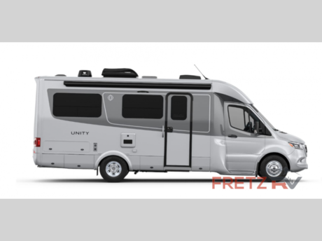 &lt;h2&gt;&lt;strong&gt;New 2024 Leisure Travel Vans Unity 24CB Class B+ Motorhome Camper for Sale at Fretz RV&lt;/strong&gt;&lt;/h2&gt; &lt;p&gt;&#160;&lt;/p&gt; &lt;p&gt;&lt;strong&gt;Leisure Travel Unity Class B+ diesel motorhome U24CB highlights:&lt;/strong&gt;&lt;/p&gt; &lt;ul&gt; &lt;li&gt;Convection Microwave&lt;/li&gt; &lt;li&gt;Booth Dinette Slide Out&lt;/li&gt; &lt;li&gt;Shower Skylight&lt;/li&gt; &lt;li&gt;USB Outlets&lt;/li&gt; &lt;li&gt;Exterior Shower&lt;/li&gt; &lt;li&gt;Coach-to-Cab Floor Extension&lt;/li&gt; &lt;/ul&gt; &lt;p&gt;&#160;&lt;/p&gt; &lt;p&gt;You can sleep four comfortably in this coach thanks to the 52&quot; x 76&quot; &lt;strong&gt;rear corner bed&lt;/strong&gt;, and the booth dinette, or you might want to choose the optional U-lounge dinette. The galley includes a stainless steel sink, a two burner cooktop, plus a &lt;strong&gt;pull-out panty&lt;/strong&gt; and double door refrigerator/freezer for food storage. The &lt;strong&gt;rear corner bath&lt;/strong&gt; will allow you to stay clean throughout your many travels, and there is plenty of storage space for your essentials. You will also love the &lt;strong&gt;powered box awning&lt;/strong&gt; with a wind sensor and LED lights for those late-night evenings outdoors with friends.&#160;&lt;/p&gt; &lt;p&gt;&#160;&lt;/p&gt; &lt;p&gt;Each Unity Class B+ diesel motorhome by Leisure Travel sits on a durable Mercedes-Benz Sprinter 3500 dual rear wheel chassis with a&lt;strong&gt; 3.0L V6 turbo diesel engine&lt;/strong&gt; to power your adventures. The powder coated steel undercarriage support structure and &lt;strong&gt;vacuum-bonded construction&lt;/strong&gt; provide a coach that will last for years, and there are eight sleek exterior paint options to make the coach your own. You&#39;ll love driving the Unity with its electronic stability control, adaptive cruise control, and &lt;strong&gt;driving assist package&lt;/strong&gt; for added safety. The luxurious interior includes Ultraleather furniture, a contoured solid surface &lt;strong&gt;Corian countertop&lt;/strong&gt;&#160;in the kitchen, new decor options, plus many more comforts. All of your power need will be met with dual 6V AGM coach batteries, plus a 2000W pure sine inverter and a 30 Amp power cord. And you can be sure to stay comfortable year around with a 16,000 BTU furnace and a low profile 15,000 BTU ducted A/C with a heat pump.&lt;/p&gt; &lt;p&gt;&#160;&lt;/p&gt; &lt;p&gt;Fretz RV, the nations premier dealer for all 2022, 2023, 2024 and 2025&#160; Leisure Travel, Wonder, Unity, Pleasure-Way Plateau TS FL, XLTS, Ontour 2.2, 2.0 , AWD, Ascent, Winnebago Spirit, Sunstar, Travato, Navion, Porto, Solis Pocket, 59P 59PX, Revel, Jayco, Greyhawk, Redhawk, Solstice, Alante, Precept, Melbourne, Swift, Terrain, Seneca, Coachmen Galleria, Nova, Beyond, Renegade Vienna, Roadtrek Zion, SRT, Agile, Pivot, &#160;Play, Slumber, Chase, and our newest line Storyteller Overland Mode, Stealth and Beast 4x4 Off-Road motorhomes So, if you are in the York, Harrisburg, Lancaster, Philadelphia, Allentown, New Jersey, Delaware New York, or Maryland regions; stop by and browse our huge RV inventory today.&#160;Fretz RV has been a Jayco Dealer Partner for over 40 years, Winnebago Dealer Partner for over 30 Years and the oldest Roadtrek Dealer Partner in North America for over 40 years!&lt;/p&gt; &lt;p&gt;&#160;&lt;/p&gt; &lt;p&gt;These campers come on the Dodge Ram ProMaster, Ford Transit, and the Mercedes diesel sprinter chassis. These luxury motor homes are at the top of its class. These motor coaches are considered class B, Class B+, Class C, and Class A. These high-end luxury coaches come in various different floorplans.&#160;&lt;/p&gt; &lt;p&gt;We also carry used and Certified Pre-owned RVs like Airstream, Wayfarer, Midwest, Chinook, Phoenix Cruiser, Grech, Born Free, Rialto, Vista, VW, Midwest, Coach House, Sportsmobile, Monaco, Newmar, Itasca, Fleetwood, Forest River, Freelander, Tiffin Allegro Thor Motor Coach, Coachmen, and are always below NADA values.&#160;We take all types of trades. When it comes to campers, we are your full-service stop. With over 77 years in business, we have built an excellent reputation in the Recreational Vehicle and Camping industry to our customers as well as our suppliers and manufacturers. With our participation in the Hershey RV Show every year we can display the newest product with great savings to customers! Besides our presence online, at Fretz RV we have a 12,000 Sq. Ft showroom, a huge RV&#160;Parts, and Accessories store. &#160;We have a full Service and Repair shop with RVIA Certified Technicians. Bank financing available. We have RV Insurance through Geico Brown and Brown and Progressive that we can provide instant quotes, RV Warranties through Compass and Protective XtraRide, and RV Rentals. We have detailed videos on RVTrader, RVT, Classified Ads, eBay, RVUSA and Youtube. Like us on Facebook. Check out our great Google and Dealer Rater reviews at Fretz RV. We are located at 3479 Bethlehem Pike,&#160;Souderton,&#160;PA&#160;18964&#160;215-723-3121. Call for details.&#160;#RV #GoCamping #GoRVing #1 #Used #New #PaDealer #Camping&lt;/p&gt;&lt;ul&gt;&lt;li&gt;&lt;/li&gt;&lt;/ul&gt;
