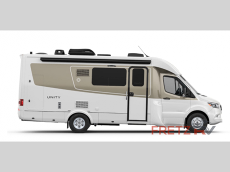 &lt;p&gt;&lt;strong&gt;New 2024 Leisure Travel Vans Unity 24MB Class B+ Motorhome Camper for Sale at Fretz RV&lt;/strong&gt;&lt;/p&gt; &lt;p&gt;&#160;&lt;/p&gt; &lt;p&gt;&lt;strong&gt;Leisure Travel Unity Class B+ diesel motorhome U24MB highlights:&lt;/strong&gt;&lt;/p&gt; &lt;ul&gt; &lt;li&gt;Swivel Cab Seats&lt;/li&gt; &lt;li&gt;Leisure Lounge System&lt;/li&gt; &lt;li&gt;Murphy Bed&lt;/li&gt; &lt;li&gt;Residential Bathroom&lt;/li&gt; &lt;li&gt;Pop-Up TV&lt;/li&gt; &lt;li&gt;Multiplex Wiring Control System&lt;/li&gt; &lt;/ul&gt; &lt;p&gt;&#160;&lt;/p&gt; &lt;p&gt;With a large residential-style bathroom in this Unity Class B+ diesel motorhome, you will enjoy every moment you spend cleaning up in the &lt;strong&gt;radius shower&lt;/strong&gt;,&#160;and the skylight above will deliver more height and extra sunshine to illuminate the entire space. During the day you can host friends and family with the swivel cab chairs and standard Leisure Lounge, or you can choose to add the optional Leisure Lounge Plus. Once the party has ended, you can rest peacefully for the evening after you&#39;ve turned down the &lt;strong&gt;Murphy bed&lt;/strong&gt;. The next morning you might decide to make breakfast on the cooktop or in the &lt;strong&gt;convection microwave&lt;/strong&gt; and serve from the&#160;&lt;strong&gt;countertop extension&lt;/strong&gt; or on the Corian solid-surface countertops.&#160;&lt;/p&gt; &lt;p&gt;&#160;&lt;/p&gt; &lt;p&gt;Each Unity Class B+ diesel motorhome by Leisure Travel sits on a durable Mercedes-Benz Sprinter 3500 dual rear wheel chassis with a&lt;strong&gt; 3.0L V6 turbo diesel engine&lt;/strong&gt; to power your adventures. The powder coated steel undercarriage support structure and &lt;strong&gt;vacuum-bonded construction&lt;/strong&gt; provide a coach that will last for years, and there are eight sleek exterior paint options to make the coach your own. You&#39;ll love driving the Unity with its electronic stability control, adaptive cruise control, and&lt;strong&gt; driving assist package&lt;/strong&gt; for added safety. The luxurious interior includes Ultraleather furniture, a contoured &lt;strong&gt;solid surface Corian countertop&lt;/strong&gt; in the kitchen, new decor options, plus many more comforts. All of your power need will be met with dual 6V AGM coach batteries, plus a 2000W pure sine inverter and a 30 Amp power cord. And you can be sure to stay comfortable year around with a 16,000 BTU furnace and a low profile 15,000 BTU ducted A/C with a heat pump.&#160;&lt;/p&gt; &lt;p&gt;&#160;&lt;/p&gt; &lt;p&gt;Fretz RV, the nations premier dealer for all 2022, 2023, 2024 and 2025&#160; Leisure Travel, Wonder, Unity, Pleasure-Way Plateau TS FL, XLTS, Ontour 2.2, 2.0 , AWD, Ascent, Winnebago Spirit, Sunstar, Travato, Navion, Porto, Solis Pocket, 59P 59PX, Revel, Jayco, Greyhawk, Redhawk, Solstice, Alante, Precept, Melbourne, Swift, Terrain, Seneca, Coachmen Galleria, Nova, Beyond, Renegade Vienna, Roadtrek Zion, SRT, Agile, Pivot, &#160;Play, Slumber, Chase, and our newest line Storyteller Overland Mode, Stealth and Beast 4x4 Off-Road motorhomes So, if you are in the York, Harrisburg, Lancaster, Philadelphia, Allentown, New Jersey, Delaware New York, or Maryland regions; stop by and browse our huge RV inventory today.&#160;Fretz RV has been a Jayco Dealer Partner for over 40 years, Winnebago Dealer Partner for over 30 Years and the oldest Roadtrek Dealer Partner in North America for over 40 years!&lt;/p&gt; &lt;p&gt;&#160;&lt;/p&gt; &lt;p&gt;These campers come on the Dodge Ram ProMaster, Ford Transit, and the Mercedes diesel sprinter chassis. These luxury motor homes are at the top of its class. These motor coaches are considered class B, Class B+, Class C, and Class A. These high-end luxury coaches come in various different floorplans.&#160;&lt;/p&gt; &lt;p&gt;We also carry used and Certified Pre-owned RVs like Airstream, Wayfarer, Midwest, Chinook, Phoenix Cruiser, Grech, Born Free, Rialto, Vista, VW, Midwest, Coach House, Sportsmobile, Monaco, Newmar, Itasca, Fleetwood, Forest River, Freelander, Tiffin Allegro Thor Motor Coach, Coachmen, and are always below NADA values.&#160;We take all types of trades. When it comes to campers, we are your full-service stop. With over 77 years in business, we have built an excellent reputation in the Recreational Vehicle and Camping industry to our customers as well as our suppliers and manufacturers. With our participation in the Hershey RV Show every year we can display the newest product with great savings to customers! Besides our presence online, at Fretz RV we have a 12,000 Sq. Ft showroom, a huge RV&#160;Parts, and Accessories store. &#160;We have a full Service and Repair shop with RVIA Certified Technicians. Bank financing available. We have RV Insurance through Geico Brown and Brown and Progressive that we can provide instant quotes, RV Warranties through Compass and Protective XtraRide, and RV Rentals. We have detailed videos on RVTrader, RVT, Classified Ads, eBay, RVUSA and Youtube. Like us on Facebook. Check out our great Google and Dealer Rater reviews at Fretz RV. We are located at 3479 Bethlehem Pike,&#160;Souderton,&#160;PA&#160;18964&#160;215-723-3121. Call for details.&#160;#RV #GoCamping #GoRVing #1 #Used #New #PaDealer #Camping&lt;/p&gt;&lt;ul&gt;&lt;li&gt;Murphy Bed&lt;/li&gt;&lt;/ul&gt;