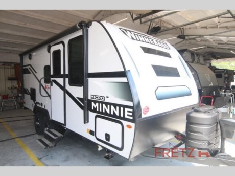 &lt;p&gt;&lt;strong&gt;New 2023 Winnebago Micro Minnie 2108DS Travel Trailer Camper for Sale at Fretz RV&lt;/strong&gt;&lt;/p&gt; &lt;p&gt;&#160;&lt;/p&gt; &lt;p&gt;This unit includes 12V. holding tank pads w/interior switch, 200 Watt Solar panel w/charge control&#160; monitor, Adventure Package, Convenience Package, power stablizing jacks &amp; Goodyear tires.&lt;/p&gt; &lt;p&gt;&#160;&lt;/p&gt; &lt;p&gt;&lt;strong&gt;Winnebago Industries Towables Micro Minnie travel trailer 2108DS highlights:&lt;/strong&gt;&lt;/p&gt; &lt;ul&gt; &lt;li&gt;Front Murphy Bed&lt;/li&gt; &lt;li&gt;Full Rear Bathroom&lt;/li&gt; &lt;li&gt;10.3 Cu. Ft. Refrigerator&lt;/li&gt; &lt;li&gt;Privacy Curtain&lt;/li&gt; &lt;li&gt;Patio Speakers&lt;/li&gt; &lt;/ul&gt; &lt;p&gt;&#160;&lt;/p&gt; &lt;p&gt;If you&#39;re looking for versatility then you need this travel trailer! Depending on the time of day you enter will determine whether you see the Murphy bed or the &lt;strong&gt;sofa&lt;/strong&gt; up front.&#160; A slide out 44&quot; x 72&quot; &lt;strong&gt;booth dinette&lt;/strong&gt;&#160;can be used for dining, playing games, and sleeping space at night. The full rear bathroom is equipped with everything you will need to freshen up each morning and features a wardrobe for your clothing and linens, and a pocket door into the bath saves space in the main room. The LED TV is conveniently located so you can watch your favorite shows from the sofa or Murphy bed as well as the dinette, plus the &lt;strong&gt;pantry&lt;/strong&gt; offers a place to store your snacks and such for easy access. The cook in your bunch will love all the amenities to make meals including the handy&lt;strong&gt; flip-up counter &lt;/strong&gt;for more prep space.&lt;/p&gt; &lt;p&gt;&#160;&lt;/p&gt; &lt;p&gt;Start out on your boundless journey in one of these Winnebago Industries Towables Micro Minnie travel trailers! Towing is made simple with the&lt;strong&gt; 7&#39; width&lt;/strong&gt; to keep your Micro Minnie in your rear-view mirror. They don&#39;t lack in features either although they are &lt;strong&gt;compact&lt;/strong&gt; in size. The &lt;strong&gt;spacious galley&lt;/strong&gt; including a sink, refrigerator, two burner cooktop, and even a microwave oven allows you to cook without compromise. You will not only enjoy the entertainment found indoors with an LED TV, a &lt;strong&gt;JBL premium sound system&lt;/strong&gt; and Aura Cube high performance mechless media center, but outdoors you will also enjoy the JBL premium speakers and a power awning with LED lighting. Each model also comes with&lt;strong&gt; flexible exterior storage&lt;/strong&gt; to make packing quick and easy. What are you waiting for, come choose your model today!&lt;/p&gt; &lt;p&gt;&#160;&lt;/p&gt; &lt;p&gt;We are a premier dealer for all 2022, 2023, 2024 and 2025&#160;Winnebago Minnie, Micro, M-Series, Access, Voyage, Hike, 100, FLX, Flex, Jayco Jay Flight, Eagle, HT, Jay Feather, Micro, White Hawk, Bungalow, North Point, Pinnacle, Talon, Octane, Seismic, SLX, OPUS, OP4, OP2, OP15, OPLite, Air Off Road, and TAXA Outdoors, Habitat, Overland, Cricket, Tiger Moth, Mantis, Ember RV Touring and Skinny Guy Truck Campers.&#160;So, if you are in the York, Harrisburg, Lancaster, Philadelphia, Allentown, New Jersey, Delaware New York, or Maryland regions; stop by and browse our huge RV inventory today.&#160;Fretz RV has been a Jayco Dealer Partner for over 40 years, Winnebago Dealer Partner for over 30 Years.&lt;/p&gt; &lt;p&gt;&#160;&lt;/p&gt; &lt;p&gt;These campers come in as Travel Trailers, Fifth 5th Wheels, Toy Haulers, Pop Ups, Hybrids, Tear Drops, and Folding Campers. These Brands are at the top of their class. Camper floorplans come with anywhere between zero to 5 slides. Most can be pulled with a &#189; ton truck, SUV or Minivan. If you are not sure if you can tow certain weights, you can contact us or you can get tow ratings from Trailer Life towing guide.&lt;/p&gt; &lt;p&gt;We also carry used and Certified Pre-owned brands like Forest River, Salem, Mobile Suites, DRV, Sol Dawn Intech, T@B, T@G, Dutchmen, Keystone, KZ, Grand Design, Reflection, Imagine, Passport, Lance Freedom Lite, Freedom Express, Flagstaff, Rockwood, Casita, Scamp, Cedar Creek, Montana, Passport, Little Guy, Coachmen, Catalina, Cougar, Springdale, Sunset Trail, Raptor, Gulf Stream and Airstream, and are always below NADA values. We take all types of trades. When it comes to campers, we are your full-service stop. With over 77 years in business, we have built an excellent reputation in the Recreational Vehicle and Camping industry to our customers as well as our suppliers and manufacturers.&#160;With our participation in the Hershey RV Show every year we can display the newest product with great savings to customers! Besides our online presence, at Fretz RV we have a 12,000 Sq. Ft showroom, a huge RV&#160;Parts, and Accessories store. We have added a 30,000 square foot Indoor Service Facility that opened in the Spring of 2018. We have a full Service and Repair shop with RVIA Certified Technicians. &#160;Financing available. We have RV Insurance through Geico Brown and Brown and Progressive that we can provide instant quotes, RV Warranties through Compass and Protective XtraRide, and RV Rentals. We have detailed videos on RVTrader, RVT, Classified Ads, eBay, RVUSA and Youtube. Like us on Facebook. Check out our great Google and Dealer Rater reviews at Fretz RV. We are located at 3479 Bethlehem Pike,&#160;Souderton,&#160;PA&#160;18964&#160;215-723-3121&#160;&lt;/p&gt; &lt;p&gt;#RV #GoCamping #GoRVing #1 #Used #New #PaDealer #Camping&lt;/p&gt;&lt;ul&gt;&lt;li&gt;Rear Bath&lt;/li&gt;&lt;li&gt;Murphy Bed&lt;/li&gt;&lt;/ul&gt;&lt;ul&gt;&lt;li&gt;200 Watt Solar Panel w/Charge Control Monitor12V Holding Tank Pad Heaters w/ Interior SwitchPower Stab JacksVersatility PackageAdventure PackageConvenience PackageGoodyear Tires&lt;/li&gt;&lt;/ul&gt;