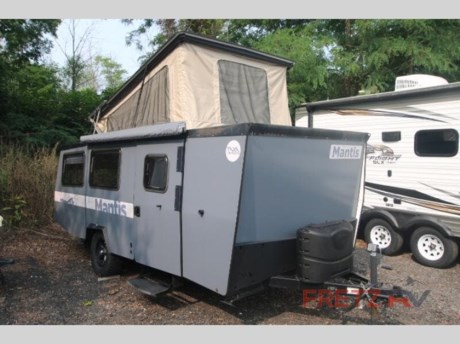 &lt;h2&gt;&lt;strong&gt;Used Pre-Owned 2020 Taxa Outdoors Mantis Travel Trailer Camper for Sale at Fretz RV&lt;/strong&gt;&lt;/h2&gt; &lt;p&gt;&#160;&lt;/p&gt; &lt;p&gt;&lt;strong&gt;TAXA Outdoors Mantis travel trailer Std. Model highlights:&lt;/strong&gt;&lt;/p&gt; &lt;ul&gt; &lt;li&gt;Under-Bed Storage&lt;/li&gt; &lt;li&gt;Full-Size Bed&lt;/li&gt; &lt;li&gt;Pop-Up Roof&lt;/li&gt; &lt;li&gt;Dining Table&lt;/li&gt; &lt;li&gt;Roof Top Cargo Storage&lt;/li&gt; &lt;li&gt;Mesh Screen Door Curtain&lt;/li&gt; &lt;/ul&gt; &lt;p&gt;&#160;&lt;/p&gt; &lt;p&gt;Why wait to take adventures when you can take them easily with this Mantis travel trailer towed behind your vehicle? With all-terrain tires, &lt;strong&gt;torsion axle suspension&lt;/strong&gt; with electric brakes, and &lt;strong&gt;solar input pre-wired &lt;/strong&gt;with SAE light, your destinations are limitless. You can cook on the two-burner stove, wash your dishes in the sink, eat a meal at the dining table, store lots of accessories and gear in the &lt;strong&gt;ample storage &lt;/strong&gt;spaces, and sleep on your own full-size bed. You will also have a&#160;&lt;strong&gt;12&quot; ground clearance&lt;/strong&gt; for outdoor adventures or making your way to a landing spot and an interior height from 5&#39; 11&quot; to 7&#39; 10&quot; to easily get dressed and move around. You may also decide to choose to add a few options such as a refrigerator/freezer, a spare tire, and/or a wet bath.&lt;/p&gt; &lt;p&gt;&#160;&lt;/p&gt; &lt;p&gt;The Mantis travel trailer by TAXA Outdoors offers you a habitat without restrictions with the ability to find adventure anywhere.&#160;You can easily store the&#160;&lt;strong&gt;19&#39;-long&lt;/strong&gt;&#160;&lt;strong&gt;trailer&lt;/strong&gt; in most 7&#39; garages when you get back from your trip. While away, you can cook a hot meal, sleep on your own bedding, and charge your accessories with 12V outlets and &lt;strong&gt;12V USB outlets&lt;/strong&gt;. The&#160;&lt;strong&gt;exterior shower &lt;/strong&gt;will provide hot and cold water, the&#160;&lt;strong&gt;air conditioner&lt;/strong&gt; and furnace will keep the inside temperature just right when the outside breeze isn&#39;t enough, and the under-bed storage gives you space for sleeping bags, clothing, and such. Start roaming freely today!&lt;/p&gt; &lt;p&gt;&#160;&lt;/p&gt; &lt;p&gt;We are a premier dealer for all 2022, 2023, 2024 and 2025&#160;Winnebago Minnie, Micro, M-Series, Access, Voyage, Hike, 100, FLX, Flex, Jayco Jay Flight, Eagle, HT, Jay Feather, Micro, White Hawk, Bungalow, North Point, Pinnacle, Talon, Octane, Seismic, SLX, OPUS, OP4, OP2, OP15, OPLite, Air Off Road, and TAXA Outdoors, Habitat, Overland, Cricket, Tiger Moth, Mantis, Ember RV Touring and Skinny Guy Truck Campers.&#160;So, if you are in the York, Harrisburg, Lancaster, Philadelphia, Allentown, New Jersey, Delaware New York, or Maryland regions; stop by and browse our huge RV inventory today.&#160;Fretz RV has been a Jayco Dealer Partner for over 40 years, Winnebago Dealer Partner for over 30 Years.&lt;/p&gt; &lt;p&gt;&#160;&lt;/p&gt; &lt;p&gt;These campers come in as Travel Trailers, Fifth 5th Wheels, Toy Haulers, Pop Ups, Hybrids, Tear Drops, and Folding Campers. These Brands are at the top of their class. Camper floorplans come with anywhere between zero to 5 slides. Most can be pulled with a &#189; ton truck, SUV or Minivan. If you are not sure if you can tow certain weights, you can contact us or you can get tow ratings from Trailer Life towing guide.&lt;/p&gt; &lt;p&gt;We also carry used and Certified Pre-owned brands like Forest River, Salem, Mobile Suites, DRV, Sol Dawn Intech, T@B, T@G, Dutchmen, Keystone, KZ, Grand Design, Reflection, Imagine, Passport, Lance Freedom Lite, Freedom Express, Flagstaff, Rockwood, Casita, Scamp, Cedar Creek, Montana, Passport, Little Guy, Coachmen, Catalina, Cougar, Springdale, Sunset Trail, Raptor, Gulf Stream and Airstream, and are always below NADA values. We take all types of trades. When it comes to campers, we are your full-service stop. With over 77 years in business, we have built an excellent reputation in the Recreational Vehicle and Camping industry to our customers as well as our suppliers and manufacturers.&#160;With our participation in the Hershey RV Show every year we can display the newest product with great savings to customers! Besides our online presence, at Fretz RV we have a 12,000 Sq. Ft showroom, a huge RV&#160;Parts, and Accessories store. We have added a 30,000 square foot Indoor Service Facility that opened in the Spring of 2018. We have a full Service and Repair shop with RVIA Certified Technicians. &#160;Financing available. We have RV Insurance through Geico Brown and Brown and Progressive that we can provide instant quotes, RV Warranties through Compass and Protective XtraRide, and RV Rentals. We have detailed videos on RVTrader, RVT, Classified Ads, eBay, RVUSA and Youtube. Like us on Facebook. Check out our great Google and Dealer Rater reviews at Fretz RV. We are located at 3479 Bethlehem Pike,&#160;Souderton,&#160;PA&#160;18964&#160;215-723-3121&#160;&lt;/p&gt; &lt;p&gt;#RV #GoCamping #GoRVing #1 #Used #New #PaDealer #Camping&lt;/p&gt;&lt;ul&gt;&lt;li&gt;&lt;/li&gt;&lt;/ul&gt;&lt;ul&gt;&lt;li&gt;Non-Smoking UnitNo Pet OdorsAS ISReal CleanRefrigeratorAwningA/CWater HeaterStove Top BurnerToiletShower&lt;/li&gt;&lt;/ul&gt;