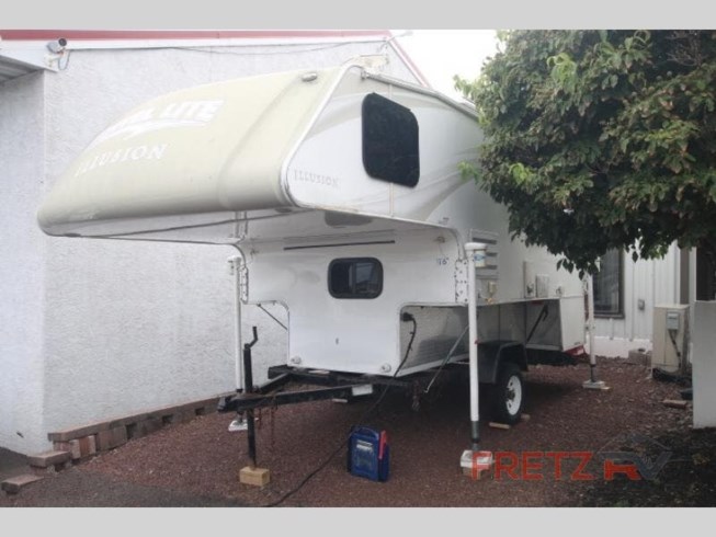 Used 2015 Travel Lite Illusion 1100RX Truck Camper available in Souderton, Pennsylvania