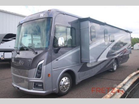 &lt;h2&gt;New 2023 Winnebago Sunstar 33K Class C Motorhome Camper for Sale At Fretz RV&lt;/h2&gt; &lt;p&gt;&#160;&lt;/p&gt; &lt;p&gt;&#160;&lt;/p&gt; &lt;p&gt;&lt;strong&gt;Winnebago Sunstar Class A gas motorhome 33K highlights:&lt;/strong&gt;&lt;/p&gt; &lt;ul&gt; &lt;li&gt;Full Wall Slide&lt;/li&gt; &lt;li&gt;Bath and a Half&lt;/li&gt; &lt;li&gt;King Bed&lt;/li&gt; &lt;li&gt;Dinette w/Hi-Lo Table&lt;/li&gt; &lt;li&gt;Coat Closet&lt;/li&gt; &lt;li&gt;PetPal Leash Tie Down&lt;/li&gt; &lt;li&gt;Tailgate Package&lt;/li&gt; &lt;/ul&gt; &lt;p&gt;&#160;&lt;/p&gt; &lt;p&gt;This Class A Sunstar from Winnebago has tons of great features. You&#39;ll love the privacy of the bedroom with&#160;&lt;strong&gt;king bed&lt;/strong&gt;, dual wardrobes, and a full rear bath with a 36&quot; x 36&quot; shower. An additional half bath is convenient for guests or when you have a big group travelling together. There are plenty of places to sleep, with a standard&#160;&lt;strong&gt;sofa bed&lt;/strong&gt;&#160;and an optional StudioLoft drop-down bed that is designed to accommodate two additional guests with a generous 600-lb. capacity. The well-equipped kitchen has a three-burner cooktop,&#160;&lt;strong&gt;stainless steel double sink&lt;/strong&gt;, 10 cu. ft. refrigerator, and two pantries. An additional&#160;&lt;strong&gt;coat closet&lt;/strong&gt;&#160;by the door plus exterior&#160;&lt;strong&gt;lighted storage compartments&lt;/strong&gt;&#160;means there&#39;s plenty of room for all your gear.&#160;&lt;/p&gt; &lt;p&gt;&#160;&lt;/p&gt; &lt;p&gt;With any Sunstar Class A gas motorhome by Winnebago you begin with a Ford F53 chassis and an V8 engine that provides&#160;&lt;strong&gt;ample towing power&lt;/strong&gt;, a trailer hitch with 5,000 lb. drawbar, premium high-gloss sidewall skin, plus&#160;&lt;strong&gt;automatic hydraulic leveling jacks&lt;/strong&gt;&#160;for easy setup. Also included is a Cummins Onan MicroQuiet gas generator, two deep-cycle Marine/RV Group 31 batteries, a 1,000-watt inverter, and a solar panel/battery charger prep kit. The interior provides features such as the&#160;&lt;strong&gt;Winnebago Control™ systems monitor&lt;/strong&gt;&#160;with 7&quot; touchscreen monitor and available app, residential vinyl flooring, and a&lt;strong&gt;&#160;large panoramic windshield&lt;/strong&gt;&#160;to enjoy while relaxing inside and driving down the road. Choose your favorite Sunstar and see why these coaches offer value, comfort and user-friendly features you don&#39;t want to travel without!&lt;/p&gt; &lt;p&gt;&#160;&lt;/p&gt; &lt;p&gt;Fretz RV, the nations premier dealer for all 2022, 2023, 2024 and 2025&#160; Leisure Travel, Wonder, Unity, Pleasure-Way Plateau TS FL, XLTS, Ontour 2.2, 2.0 , AWD, Ascent, Winnebago Spirit, Sunstar, Travato, Navion, Porto, Solis Pocket, 59P 59PX, Revel, Jayco, Greyhawk, Redhawk, Solstice, Alante, Precept, Melbourne, Swift, Terrain, Seneca, Coachmen Galleria, Nova, Beyond, Renegade Vienna, Roadtrek Zion, SRT, Agile, Pivot, &#160;Play, Slumber, Chase, and our newest line Storyteller Overland Mode, Stealth and Beast 4x4 Off-Road motorhomes So, if you are in the York, Harrisburg, Lancaster, Philadelphia, Allentown, New Jersey, Delaware New York, or Maryland regions; stop by and browse our huge RV inventory today.&#160;Fretz RV has been a Jayco Dealer Partner for over 40 years, Winnebago Dealer Partner for over 30 Years and the oldest Roadtrek Dealer Partner in North America for over 40 years!&lt;/p&gt; &lt;p&gt;&#160;&lt;/p&gt; &lt;p&gt;These campers come on the Dodge Ram ProMaster, Ford Transit, and the Mercedes diesel sprinter chassis. These luxury motor homes are at the top of its class. These motor coaches are considered class B, Class B+, Class C, and Class A. These high-end luxury coaches come in various different floorplans.&#160;&lt;/p&gt; &lt;p&gt;We also carry used and Certified Pre-owned RVs like Airstream, Wayfarer, Midwest, Chinook, Phoenix Cruiser, Grech, Born Free, Rialto, Vista, VW, Midwest, Coach House, Sportsmobile, Monaco, Newmar, Itasca, Fleetwood, Forest River, Freelander, Tiffin Allegro Thor Motor Coach, Coachmen, and are always below NADA values.&#160;We take all types of trades. When it comes to campers, we are your full-service stop. With over 77 years in business, we have built an excellent reputation in the Recreational Vehicle and Camping industry to our customers as well as our suppliers and manufacturers. With our participation in the Hershey RV Show every year we can display the newest product with great savings to customers! Besides our presence online, at Fretz RV we have a 12,000 Sq. Ft showroom, a huge RV&#160;Parts, and Accessories store. &#160;We have a full Service and Repair shop with RVIA Certified Technicians. Bank financing available. We have RV Insurance through Geico Brown and Brown and Progressive that we can provide instant quotes, RV Warranties through Compass and Protective XtraRide, and RV Rentals. We have detailed videos on RVTrader, RVT, Classified Ads, eBay, RVUSA and Youtube. Like us on Facebook. Check out our great Google and Dealer Rater reviews at Fretz RV. We are located at 3479 Bethlehem Pike,&#160;Souderton,&#160;PA&#160;18964&#160;215-723-3121. Call for details.&#160;#RV #GoCamping #GoRVing #1 #Used #New #PaDealer #Camping&lt;/p&gt; &lt;p&gt;&#160;&lt;/p&gt; &lt;p&gt;&#160;&lt;/p&gt;&lt;ul&gt;&lt;li&gt;Rear Bath&lt;/li&gt;&lt;li&gt;Bath and a Half&lt;/li&gt;&lt;li&gt;Outdoor Entertainment&lt;/li&gt;&lt;/ul&gt;&lt;ul&gt;&lt;li&gt;Radio-Satellite SiriusXMWiFi Extenderrange 3 burner with ovenVideo Camera Systemtv - bedroomloft bedMask - Protective Front ExteriorSolar Panel/Battery ChargerTV (Bedroom) - 32&quot;&lt;/li&gt;&lt;/ul&gt;