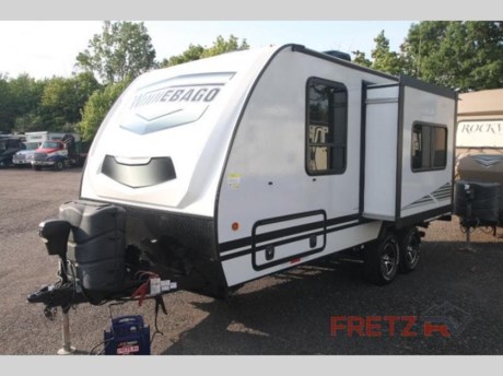 &lt;h2&gt;&lt;strong&gt;Used Certified Pre-Owned 2021 Winnebago Micro Minnie 2106FBS Travel Trailer Camper for Sale at Fretz RV&lt;/strong&gt;&lt;/h2&gt; &lt;p&gt;&#160;&lt;/p&gt; &lt;p&gt;&lt;strong&gt;Winnebago Industries Towables Micro Minnie travel trailer 2106FBS highlights:&lt;/strong&gt;&lt;/p&gt; &lt;ul&gt; &lt;li&gt;Front RV Queen Bed&lt;/li&gt; &lt;li&gt;Bathroom Wardrobe&lt;/li&gt; &lt;li&gt;Sofa w/ Table&lt;/li&gt; &lt;li&gt;Patio Speakers&lt;/li&gt; &lt;li&gt;USB Charge Ports&lt;/li&gt; &lt;/ul&gt; &lt;p&gt;&#160;&lt;/p&gt; &lt;p&gt;Why stay in a tent when you can camp in this travel trailer! Draw back the &lt;strong&gt;privacy curtain&lt;/strong&gt; after waking up from the front RV queen bed and head to the rear full bathroom to get cleaned up for the day in the shower with a &lt;strong&gt;skylight&lt;/strong&gt; to let in some sunlight as you get ready. Grab the eggs and bacon from the 10.3 cu. ft. refrigerator to cook on the three burner cooktop then head to the &lt;strong&gt;sofa slide&lt;/strong&gt; and use the folding table to set your meal on. If mother nature rains on your parade then you can either stay indoors and watch a movie on the LED TV or sit underneath the &lt;strong&gt;power awning&lt;/strong&gt; with LED lights and patio speakers to take in the beauty!&lt;/p&gt; &lt;p&gt;&#160;&lt;/p&gt; &lt;p&gt;Start out on your boundless journey in one of these Winnebago Industries Towables Micro Minnie travel trailers! Towing is made simple with the &lt;strong&gt;7&#39; width&lt;/strong&gt; to keep your Micro Minnie in your rear-view mirror and can turn at a snap. They don&#39;t lack in features although they are compact in size. The &lt;strong&gt;spacious galley&lt;/strong&gt; with the sink, the double door refrigerator, the cooktop, and even a microwave allows you to cook without compromise. You will not only enjoy entertainment indoors with the LED TV, the AV system, the WiFi prep, and the wireless cell phone charger, but also outdoors with the &lt;strong&gt;patio speakers&lt;/strong&gt; and the power awning with LED lighting. Each model comes with flexible exterior storage to make packing quick and easy. The extreme weather foil wrapping, the NXG engineered chassis, and the &lt;strong&gt;TPO roof&lt;/strong&gt; ensures you will have years of fun with one of these!&lt;/p&gt; &lt;p&gt;&#160;&lt;/p&gt; &lt;p&gt;We are a premier dealer for all 2022, 2023, 2024 and 2025&#160;Winnebago Minnie, Micro, M-Series, Access, Voyage, Hike, 100, FLX, Flex, Jayco Jay Flight, Eagle, HT, Jay Feather, Micro, White Hawk, Bungalow, North Point, Pinnacle, Talon, Octane, Seismic, SLX, OPUS, OP4, OP2, OP15, OPLite, Air Off Road, and TAXA Outdoors, Habitat, Overland, Cricket, Tiger Moth, Mantis, Ember RV Touring and Skinny Guy Truck Campers.&#160;So, if you are in the York, Harrisburg, Lancaster, Philadelphia, Allentown, New Jersey, Delaware New York, or Maryland regions; stop by and browse our huge RV inventory today.&#160;Fretz RV has been a Jayco Dealer Partner for over 40 years, Winnebago Dealer Partner for over 30 Years.&lt;/p&gt; &lt;p&gt;&#160;&lt;/p&gt; &lt;p&gt;These campers come in as Travel Trailers, Fifth 5th Wheels, Toy Haulers, Pop Ups, Hybrids, Tear Drops, and Folding Campers. These Brands are at the top of their class. Camper floorplans come with anywhere between zero to 5 slides. Most can be pulled with a &#189; ton truck, SUV or Minivan. If you are not sure if you can tow certain weights, you can contact us or you can get tow ratings from Trailer Life towing guide.&lt;/p&gt; &lt;p&gt;We also carry used and Certified Pre-owned brands like Forest River, Salem, Mobile Suites, DRV, Sol Dawn Intech, T@B, T@G, Dutchmen, Keystone, KZ, Grand Design, Reflection, Imagine, Passport, Lance Freedom Lite, Freedom Express, Flagstaff, Rockwood, Casita, Scamp, Cedar Creek, Montana, Passport, Little Guy, Coachmen, Catalina, Cougar, Springdale, Sunset Trail, Raptor, Gulf Stream and Airstream, and are always below NADA values. We take all types of trades. When it comes to campers, we are your full-service stop. With over 77 years in business, we have built an excellent reputation in the Recreational Vehicle and Camping industry to our customers as well as our suppliers and manufacturers.&#160;With our participation in the Hershey RV Show every year we can display the newest product with great savings to customers! Besides our online presence, at Fretz RV we have a 12,000 Sq. Ft showroom, a huge RV&#160;Parts, and Accessories store. We have added a 30,000 square foot Indoor Service Facility that opened in the Spring of 2018. We have a full Service and Repair shop with RVIA Certified Technicians. &#160;Financing available. We have RV Insurance through Geico Brown and Brown and Progressive that we can provide instant quotes, RV Warranties through Compass and Protective XtraRide, and RV Rentals. We have detailed videos on RVTrader, RVT, Classified Ads, eBay, RVUSA and Youtube. Like us on Facebook. Check out our great Google and Dealer Rater reviews at Fretz RV. We are located at 3479 Bethlehem Pike,&#160;Souderton,&#160;PA&#160;18964&#160;215-723-3121&#160;&lt;/p&gt; &lt;p&gt;#RV #GoCamping #GoRVing #1 #Used #New #PaDealer #Camping&lt;/p&gt;&lt;ul&gt;&lt;li&gt;Front Bedroom&lt;/li&gt;&lt;li&gt;Rear Bath&lt;/li&gt;&lt;/ul&gt;&lt;ul&gt;&lt;li&gt;RefrigeratorTVPower AwningSlideoutReal CleanMicrowaveStoveA/CFantastic FanOvenWater HeaterExternal ShowerPower Hitch Jack&lt;/li&gt;&lt;/ul&gt;
