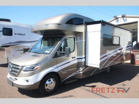&lt;h2&gt;&lt;strong&gt;Used Certified Pre-Owned 2022 Winnebago View 24D Class C Mercedes Diesel Sprinter Motorhome Camper Coach for Sale at Fretz RV&lt;/strong&gt;&lt;/h2&gt; &lt;p&gt;&#160;&lt;/p&gt; &lt;p&gt;&lt;strong&gt;Winnebago View Class C diesel motorhome 24D highlights:&lt;/strong&gt;&lt;/p&gt; &lt;ul&gt; &lt;li&gt;Rear Bath&lt;/li&gt; &lt;li&gt;Murphy+ Bed&lt;/li&gt; &lt;li&gt;Pedestal Table&lt;/li&gt; &lt;li&gt;U-Shaped Dinette&lt;/li&gt; &lt;li&gt;Swivel Cab Seats&lt;/li&gt; &lt;li&gt;Bunk Over Cab&lt;/li&gt; &lt;/ul&gt; &lt;p&gt;&#160;&lt;/p&gt; &lt;p&gt;A couple or family will enjoy the look of the interior each time they take this View Class C diesel motorhome on the road. With the curved cabinets, the lighted soft-close galley drawers, and the &lt;strong&gt;sprung-cushion dinette&lt;/strong&gt; and sofa seats, there will surely be a favorite feature for everyone. You will be able to easily set up the queen &lt;strong&gt;Murphy+ bed&lt;/strong&gt; when it&#39;s time for bedtime while the kids sleep on the bunk above the cab or the U-shaped dinette. You might like to add the &lt;strong&gt;theater seating option&lt;/strong&gt;&#160;with swivel tables if you don&#39;t need that extra sleeping space. Everyone can get cleaned up in the full rear bathroom that has a space-saving sliding door before making meals with full kitchen amenities including a &lt;strong&gt;convection microwave/oven&lt;/strong&gt;.&lt;/p&gt; &lt;p&gt;&#160;&lt;/p&gt; &lt;p&gt;With each View Class C diesel motorhome by Winnebago, you can extend your trips off grid with the industry-leading holding tanks, the &lt;strong&gt;two 100W solar panels&lt;/strong&gt;, the two deep-cycle Group 31 RV batteries, the 2,000W inverter, plus the 3,600W Cummins Onan MicroQuiet LP generator. The&lt;strong&gt; insulated sleeper deck&lt;/strong&gt; is built with premium thermal and acoustic insulation allowing the SuperShell sleeper deck to be more comfortable and relaxing during any season. The View is built on a Mercedes-Benz Sprinter chassis with &lt;strong&gt;advanced safety features&lt;/strong&gt; giving you peace of mind, and the MBUX touchscreen infotainment system has&#160;&lt;strong&gt;intelligent voice control&lt;/strong&gt;, navigation, a Wi-Fi hotspot, and more! The interior offers luxury space and simple solutions for storage, plus it also has&#160;vinyl flooring and laminate countertops for easy clean-up.&lt;/p&gt; &lt;p&gt;&#160;&lt;/p&gt; &lt;p&gt;Fretz RV, the nations premier dealer for all 2022, 2023, 2024 and 2025&#160; Leisure Travel, Wonder, Unity, Pleasure-Way Plateau TS FL, XLTS, Ontour 2.2, 2.0 , AWD, Ascent, Winnebago Spirit, Sunstar, Travato, Navion, Porto, Solis Pocket, 59P 59PX, Revel, Jayco, Greyhawk, Redhawk, Solstice, Alante, Precept, Melbourne, Swift, Terrain, Seneca, Coachmen Galleria, Nova, Beyond, Renegade Vienna, Roadtrek Zion, SRT, Agile, Pivot, &#160;Play, Slumber, Chase, and our newest line Storyteller Overland Mode, Stealth and Beast 4x4 Off-Road motorhomes So, if you are in the York, Harrisburg, Lancaster, Philadelphia, Allentown, New Jersey, Delaware New York, or Maryland regions; stop by and browse our huge RV inventory today.&#160;Fretz RV has been a Jayco Dealer Partner for over 40 years, Winnebago Dealer Partner for over 30 Years and the oldest Roadtrek Dealer Partner in North America for over 40 years!&lt;/p&gt; &lt;p&gt;&#160;&lt;/p&gt; &lt;p&gt;These campers come on the Dodge Ram ProMaster, Ford Transit, and the Mercedes diesel sprinter chassis. These luxury motor homes are at the top of its class. These motor coaches are considered class B, Class B+, Class C, and Class A. These high-end luxury coaches come in various different floorplans.&#160;&lt;/p&gt; &lt;p&gt;We also carry used and Certified Pre-owned RVs like Airstream, Wayfarer, Midwest, Chinook, Phoenix Cruiser, Grech, Born Free, Rialto, Vista, VW, Midwest, Coach House, Sportsmobile, Monaco, Newmar, Itasca, Fleetwood, Forest River, Freelander, Tiffin Allegro Thor Motor Coach, Coachmen, and are always below NADA values.&#160;We take all types of trades. When it comes to campers, we are your full-service stop. With over 77 years in business, we have built an excellent reputation in the Recreational Vehicle and Camping industry to our customers as well as our suppliers and manufacturers. With our participation in the Hershey RV Show every year we can display the newest product with great savings to customers! Besides our presence online, at Fretz RV we have a 12,000 Sq. Ft showroom, a huge RV&#160;Parts, and Accessories store. &#160;We have a full Service and Repair shop with RVIA Certified Technicians. Bank financing available. We have RV Insurance through Geico Brown and Brown and Progressive that we can provide instant quotes, RV Warranties through Compass and Protective XtraRide, and RV Rentals. We have detailed videos on RVTrader, RVT, Classified Ads, eBay, RVUSA and Youtube. Like us on Facebook. Check out our great Google and Dealer Rater reviews at Fretz RV. We are located at 3479 Bethlehem Pike,&#160;Souderton,&#160;PA&#160;18964&#160;215-723-3121. Call for details.&#160;#RV #GoCamping #GoRVing #1 #Used #New #PaDealer #Camping&lt;/p&gt;&lt;ul&gt;&lt;li&gt;Bunk Over Cab&lt;/li&gt;&lt;li&gt;Rear Bath&lt;/li&gt;&lt;li&gt;U Shaped Dinette&lt;/li&gt;&lt;li&gt;Murphy Bed&lt;/li&gt;&lt;/ul&gt;&lt;ul&gt;&lt;li&gt;Convection Microwave w/OvenRefrigeratorTVPower AwningSlideoutReal CleanA/CWater HeaterFantastic FanBackup CameraSelf ContainedStove Top BurnerGeneratorSolar PanelsAuto Leveling JacksNon-Smoking Unit&lt;/li&gt;&lt;/ul&gt;