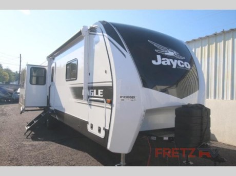 &lt;h2&gt;&lt;strong&gt;New 2024 Jayco Eagle 294CKBS Luxury Travel Trailer Camper for Sale at Fretz RV&lt;/strong&gt;&lt;/h2&gt; &lt;p&gt;&#160;&lt;/p&gt; &lt;p&gt;&lt;strong&gt;Jayco Eagle travel trailer 294CKBS highlights:&lt;/strong&gt;&lt;/p&gt; &lt;ul&gt; &lt;li&gt;Hutch&lt;/li&gt; &lt;li&gt;Fireplace&lt;/li&gt; &lt;li&gt;Front Private Bedroom&lt;/li&gt; &lt;li&gt;USB Charging Ports&lt;/li&gt; &lt;li&gt;30&quot; x 36&quot; Shower&lt;/li&gt; &lt;li&gt;Theater Seat&lt;/li&gt; &lt;/ul&gt; &lt;p&gt;&#160;&lt;/p&gt; &lt;p&gt;You will feel right at home camping in this travel trailer! It features a front private bedroom with a &lt;strong&gt;queen bed slide&lt;/strong&gt; for more interior space, a dresser, a front wardrobe to hang your clothes, and a wardrobe that is prepped to add an optional washer and dryer. Start each morning getting squeaky clean in the full bathroom with the shower and then head to the kitchen to fry up some eggs on the stainless steel range. The&lt;strong&gt; kitchen island&lt;/strong&gt; will help make meal prepping easier too, plus there is a hutch to store your dishes. Enjoy a relaxing evening by the &lt;strong&gt;fireplace&lt;/strong&gt; and watch your favorite movie with the entertainment center while sitting on either the &lt;strong&gt;rear tri-fold sofa&lt;/strong&gt; or the theater seating!&lt;/p&gt; &lt;p&gt;&#160;&lt;/p&gt; &lt;p&gt;We are a premier dealer for all 2022, 2023, 2024 and 2025&#160;Winnebago Minnie, Micro, M-Series, Access, Voyage, Hike, 100, FLX, Flex, Jayco Jay Flight, Eagle, HT, Jay Feather, Micro, White Hawk, Bungalow, North Point, Pinnacle, Talon, Octane, Seismic, SLX, OPUS, OP4, OP2, OP15, OPLite, Air Off Road, and TAXA Outdoors, Habitat, Overland, Cricket, Tiger Moth, Mantis, Ember RV Touring and Skinny Guy Truck Campers.&#160;So, if you are in the York, Harrisburg, Lancaster, Philadelphia, Allentown, New Jersey, Delaware New York, or Maryland regions; stop by and browse our huge RV inventory today.&#160;Fretz RV has been a Jayco Dealer Partner for over 40 years, Winnebago Dealer Partner for over 30 Years.&lt;/p&gt; &lt;p&gt;Many dealers posted online sale prices &lt;strong&gt;DO NOT &lt;/strong&gt;include Freight, Destination, Dealer Prep, Orientation/Demo, RV Wash Battery for Towables, Propane, and Fuel for Motorized; totaling &lt;strong&gt;THOUSANDS OF DOLLARS&lt;/strong&gt; that will be added after the sale.&lt;/p&gt; &lt;p&gt;All our Online Sale Prices &lt;strong&gt;&lt;u&gt;INCLUDE&lt;/u&gt;&lt;/strong&gt; these fees and accessories!&lt;/p&gt; &lt;p&gt;These campers come in as Travel Trailers, Fifth 5th Wheels, Toy Haulers, Pop Ups, Hybrids, Tear Drops, and Folding Campers. These Brands are at the top of their class. Camper floorplans come with anywhere between zero to 5 slides. Most can be pulled with a &#189; ton truck, SUV or Minivan. If you are not sure if you can tow certain weights, you can contact us or you can get tow ratings from Trailer Life towing guide.&lt;/p&gt; &lt;p&gt;We also carry used and Certified Pre-owned brands like Forest River, Salem, Mobile Suites, DRV, Sol Dawn Intech, T@B, T@G, Dutchmen, Keystone, KZ, Grand Design, Reflection, Imagine, Passport, Lance Freedom Lite, Freedom Express, Flagstaff, Rockwood, Casita, Scamp, Cedar Creek, Montana, Passport, Little Guy, Coachmen, Catalina, Cougar, Springdale, Sunset Trail, Raptor, Gulf Stream and Airstream, and are always below NADA values. We take all types of trades. When it comes to campers, we are your full-service stop. With over 77 years in business, we have built an excellent reputation in the Recreational Vehicle and Camping industry to our customers as well as our suppliers and manufacturers.&#160;With our participation in the Hershey RV Show every year we can display the newest product with great savings to customers! Besides our online presence, at Fretz RV we have a 12,000 Sq. Ft showroom, a huge RV&#160;Parts, and Accessories store. We have added a 30,000 square foot Indoor Service Facility that opened in the Spring of 2018. We have a full Service and Repair shop with RVIA Certified Technicians. &#160;Financing available. We have RV Insurance through Geico Brown and Brown and Progressive that we can provide instant quotes, RV Warranties through Compass and Protective XtraRide, and RV Rentals. We have detailed videos on RVTrader, RVT, Classified Ads, eBay, RVUSA and Youtube. Like us on Facebook. Check out our great Google and Dealer Rater reviews at Fretz RV. We are located at 3479 Bethlehem Pike,&#160;Souderton,&#160;PA&#160;18964&#160;215-723-3121&#160;&lt;/p&gt; &lt;p&gt;#RV #GoCamping #GoRVing #1 #Used #New #PaDealer #Camping&lt;/p&gt;&lt;ul&gt;&lt;li&gt;Front Bedroom&lt;/li&gt;&lt;li&gt;Rear Living Area&lt;/li&gt;&lt;li&gt;Kitchen Island&lt;/li&gt;&lt;/ul&gt;&lt;ul&gt;&lt;li&gt;10RK Customer Value PackageNorth Point Luxury Package4-Star Handling PackageA/C, 15,000 BTUElectrc Auto Leveling  SystemOutside Griddle for JayPort SystemKing Bed&lt;/li&gt;&lt;/ul&gt;