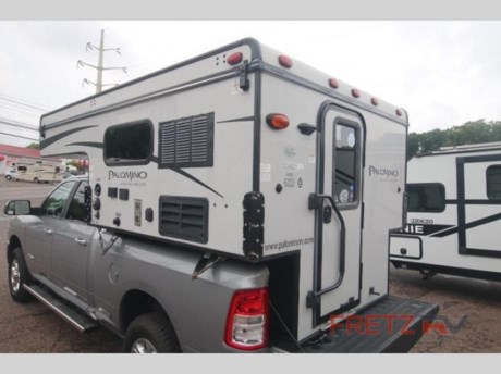 &lt;h2&gt;Used Pre-Owned 2017 Palomino BackPack SS800 Truck Camper Sale at Fretz RV&lt;/h2&gt; &lt;p&gt;&#160;&lt;/p&gt; &lt;p&gt;This soft side SS-800 Backpack Edition truck camper fits short bed compact trucks. It features all the basic amenities needed to enjoy any adventure, plus&#160;a 60&quot; x 80&quot; innerspring mattress up front for sleeping.&lt;br&gt;&lt;br&gt;Enter through the rear door and find plenty of storage in the closet to your immediate right. There is also storage for the LP tank in the corner. &lt;br&gt;&lt;br&gt;The L-shaped seating provides a place for you and your guests to sit and relax, and the dinette table makes meal time comfortable also. There is storage below the seating for your gear.&lt;br&gt;&lt;br&gt;There is an additional storage area on the other side, plus a refrigerator. Next is a two burner cook-top for light cooking or perking your morning coffee. The sink provides an easy place to cleanup.&lt;br&gt;&lt;br&gt;Sleep comfortable on the queen size 60&quot; x 80&quot; innerspring mattress with under bed storage for all of your camping supplies and more!&lt;/p&gt; &lt;p&gt;&#160;&lt;/p&gt; &lt;p&gt;We are a premier dealer for all 2022, 2023, 2024 and 2025&#160;Winnebago Minnie, Micro, M-Series, Access, Voyage, Hike, 100, FLX, Flex, Jayco Jay Flight, Eagle, HT, Jay Feather, Micro, White Hawk, Bungalow, North Point, Pinnacle, Talon, Octane, Seismic, SLX, OPUS, OP4, OP2, OP15, OPLite, Air Off Road, and TAXA Outdoors, Habitat, Overland, Cricket, Tiger Moth, Mantis, Ember RV Touring and Skinny Guy Truck Campers.&#160;So, if you are in the York, Harrisburg, Lancaster, Philadelphia, Allentown, New Jersey, Delaware New York, or Maryland regions; stop by and browse our huge RV inventory today.&#160;Fretz RV has been a Jayco Dealer Partner for over 40 years, Winnebago Dealer Partner for over 30 Years.&lt;/p&gt; &lt;p&gt;&#160;&lt;/p&gt; &lt;p&gt;These campers come in as Travel Trailers, Fifth 5th Wheels, Toy Haulers, Pop Ups, Hybrids, Tear Drops, and Folding Campers. These Brands are at the top of their class. Camper floorplans come with anywhere between zero to 5 slides. Most can be pulled with a &#189; ton truck, SUV or Minivan. If you are not sure if you can tow certain weights, you can contact us or you can get tow ratings from Trailer Life towing guide.&lt;/p&gt; &lt;p&gt;We also carry used and Certified Pre-owned brands like Forest River, Salem, Mobile Suites, DRV, Sol Dawn Intech, T@B, T@G, Dutchmen, Keystone, KZ, Grand Design, Reflection, Imagine, Passport, Lance Freedom Lite, Freedom Express, Flagstaff, Rockwood, Casita, Scamp, Cedar Creek, Montana, Passport, Little Guy, Coachmen, Catalina, Cougar, Springdale, Sunset Trail, Raptor, Gulf Stream and Airstream, and are always below NADA values. We take all types of trades. When it comes to campers, we are your full-service stop. With over 77 years in business, we have built an excellent reputation in the Recreational Vehicle and Camping industry to our customers as well as our suppliers and manufacturers.&#160;With our participation in the Hershey RV Show every year we can display the newest product with great savings to customers! Besides our online presence, at Fretz RV we have a 12,000 Sq. Ft showroom, a huge RV&#160;Parts, and Accessories store. We have added a 30,000 square foot Indoor Service Facility that opened in the Spring of 2018. We have a full Service and Repair shop with RVIA Certified Technicians. &#160;Financing available. We have RV Insurance through Geico Brown and Brown and Progressive that we can provide instant quotes, RV Warranties through Compass and Protective XtraRide, and RV Rentals. We have detailed videos on RVTrader, RVT, Classified Ads, eBay, RVUSA and Youtube. Like us on Facebook. Check out our great Google and Dealer Rater reviews at Fretz RV. We are located at 3479 Bethlehem Pike,&#160;Souderton,&#160;PA&#160;18964&#160;215-723-3121&#160;&lt;/p&gt; &lt;p&gt;#RV #GoCamping #GoRVing #1 #Used #New #PaDealer #Camping&lt;/p&gt;&lt;ul&gt;&lt;li&gt;&lt;/li&gt;&lt;/ul&gt;&lt;ul&gt;&lt;li&gt;RefrigeratorFantastic FanStove Top BurnerFurnace&lt;/li&gt;&lt;/ul&gt;