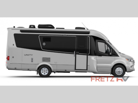 &lt;h2&gt;New 2024 Leisure Travel Unity 24MBL Class B+ Motorhome Camper for Sale at Fretz RV&lt;/h2&gt; &lt;p&gt;&#160;&lt;/p&gt; &lt;p&gt;&lt;strong&gt;Leisure Travel Unity Class B+ diesel motorhome U24MBL highlights:&lt;/strong&gt;&lt;/p&gt; &lt;ul&gt; &lt;li&gt;Murphy Bed/Lounge&lt;/li&gt; &lt;li&gt;Rear Bath&lt;/li&gt; &lt;li&gt;Skylight in Shower&lt;/li&gt; &lt;li&gt;Storage Throughout&lt;/li&gt; &lt;/ul&gt; &lt;p&gt;&#160;&lt;/p&gt; &lt;p&gt;Traveling will be convenient and comfortable with this &lt;strong&gt;versatile Murphy bed/lounge&lt;/strong&gt; slide unit at your fingertips.&#160; During the day once parked, you can easily &lt;strong&gt;seat four&lt;/strong&gt; with the lounge chairs including a table between as well as having your driver and passenger seats swiveled around. This is a great place for hosting family or friends at your campsite or event. At night, the lounge seating is hidden as you flip-down the Murphy bed for a comfortable night&#39;s rest.&#160; In the morning, tuck it all away to bring back your living space.&#160; You will also enjoy the convenient &lt;strong&gt;kitchen amenities&lt;/strong&gt; in place so you can easily whip up a meal or snack while you are stopped, and for overnight you can get refreshed for a new day in the rear bath featuring a &lt;strong&gt;radius shower with a skylight&lt;/strong&gt;, a sink, and closet space for your things.&lt;/p&gt; &lt;p&gt;&#160;&lt;/p&gt; &lt;p&gt;Each Unity Class B+ diesel motorhome by Leisure Travel sits on a durable Mercedes-Benz Sprinter 3500 dual rear wheel chassis with a &lt;strong&gt;2.0-L Turbocharged I-4 diesel engine&lt;/strong&gt; to power your adventures. The powder coated steel undercarriage support structure and vacuum-bonded construction provide a coach that will last for years, and there are eight sleek exterior paint options to make the coach your own. You&#39;ll love driving the Unity with its electronic stability control, adaptive cruise control, &lt;strong&gt;9-speed automatic transmission&lt;/strong&gt; with quieter noise levels and more comfort. There is even a digital mirror with sharp high-resolution that can be switched between convectional display and digital display for convenience. The luxurious interior includes Ultraleather furniture, a contoured solid surface &lt;strong&gt;Corian countertop&lt;/strong&gt; in the kitchen, new decor options, plus many more comforts. And all of your power need will be met with&lt;strong&gt; dual 100 ah, 12V Lithium coach batteries&lt;/strong&gt; with an internal heating system, plus a 2000W pure sine inverter and a 30 Amp power cord.&#160;&lt;/p&gt; &lt;p&gt;Fretz RV, the nations premier dealer for all 2022, 2023, 2024 and 2025&#160; Leisure Travel, Wonder, Unity, Pleasure-Way Plateau TS FL, XLTS, Ontour 2.2, 2.0 , AWD, Ascent, Winnebago Spirit, Sunstar, Travato, Navion, Porto, Solis Pocket, 59P 59PX, Revel, Jayco, Greyhawk, Redhawk, Solstice, Alante, Precept, Melbourne, Swift, Terrain, Seneca, Coachmen Galleria, Nova, Beyond, Renegade Vienna, Roadtrek Zion, SRT, Agile, Pivot, &#160;Play, Slumber, Chase, and our newest line Storyteller Overland Mode, Stealth and Beast 4x4 Off-Road motorhomes So, if you are in the York, Harrisburg, Lancaster, Philadelphia, Allentown, New Jersey, Delaware New York, or Maryland regions; stop by and browse our huge RV inventory today.&#160;Fretz RV has been a Jayco Dealer Partner for over 40 years, Winnebago Dealer Partner for over 30 Years and the oldest Roadtrek Dealer Partner in North America for over 40 years!&lt;/p&gt; &lt;p&gt;&#160;&lt;/p&gt; &lt;p&gt;These campers come on the Dodge Ram ProMaster, Ford Transit, and the Mercedes diesel sprinter chassis. These luxury motor homes are at the top of its class. These motor coaches are considered class B, Class B+, Class C, and Class A. These high-end luxury coaches come in various different floorplans.&#160;&lt;/p&gt; &lt;p&gt;&#160;&lt;/p&gt; &lt;p&gt;We also carry used and Certified Pre-owned RVs like Airstream, Wayfarer, Midwest, Chinook, Phoenix Cruiser, Grech, Born Free, Rialto, Vista, VW, Westfalia, Coach House, Monaco, Newmar, Fleetwood, Forest River, Freelander, Sunseeker, Chateau, Tiffin Allegro Thor Motor Coach, Georgetown, A.C.E. and are always below NADA values.&#160;We take all types of trades. When it comes to campers, we are your full-service stop. With over 77 years in business, we have built an excellent reputation in the Recreational Vehicle and Camping industry to our customers as well as our suppliers and manufacturers. With our participation in the Hershey RV Show every year we can display the newest product with great savings to customers! Besides our presence online, at Fretz RV we have a 12,000 Sq. Ft showroom, a huge RV&#160;Parts, and Accessories store. &#160;We have a full Service and Repair shop with RVIA Certified Technicians. Bank financing available. We have RV Insurance through Geico Brown and Brown and Progressive that we can provide instant quotes, RV Warranties through Compass and Protective XtraRide, and RV Rentals. We have detailed videos on RVTrader, RVT, Classified Ads, eBay, RVUSA and Youtube. Like us on Facebook. Check out our great Google and Dealer Rater reviews at Fretz RV. We are located at 3479 Bethlehem Pike,&#160;Souderton,&#160;PA&#160;18964&#160;215-723-3121. Call for details.&#160;#RV #GoCamping #GoRVing #1 #Used #New #PaDealer #Camping&lt;/p&gt; &lt;p&gt;&#160;&lt;/p&gt;&lt;ul&gt;&lt;li&gt;Rear Bath&lt;/li&gt;&lt;li&gt;Murphy Bed&lt;/li&gt;&lt;/ul&gt;