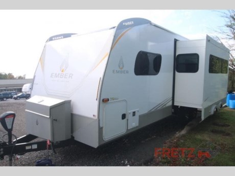 &lt;p&gt;&lt;strong&gt;New 2024 Ember RV Touring Edition 26RB Travel Trailer Camper For Sale at Fretz RV&lt;/strong&gt;&lt;/p&gt; &lt;p&gt;&#160;&lt;/p&gt; &lt;p&gt;&lt;strong&gt;Ember RV Touring Edition travel trailer 26RB highlights:&lt;/strong&gt;&lt;/p&gt; &lt;ul&gt; &lt;li&gt;Large Pantry&lt;/li&gt; &lt;li&gt;Front Private Bedroom&lt;/li&gt; &lt;li&gt;Legless Dinette&lt;/li&gt; &lt;li&gt;Pass-Through Storage&lt;/li&gt; &lt;li&gt;Dual Entry Doors&lt;/li&gt; &lt;li&gt;Fireplace&lt;/li&gt; &lt;/ul&gt; &lt;p&gt;&#160;&lt;/p&gt; &lt;p&gt;You won&#39;t want to camp any other way once you step inside this travel trailer! The front private bedroom will have you feeling right at home with the &lt;strong&gt;queen bed&lt;/strong&gt; that has nightstands on either side and a &lt;strong&gt;&quot;Stargazer&quot; skylight&lt;/strong&gt; above it, plus there is one of the dual entry doors to the unit so you can easily slip out for an early morning walk. After you get back, you can grab some eggs from the 12V refrigerator and fry them up on the three burner cooktop then eat them at the legless dinette or you can switch it out for an optional free standing table and chairs. There is also a flip-up countertop for more prep space and a convection &lt;strong&gt;microwave/air fryer&lt;/strong&gt; the kids will love to use. The &lt;strong&gt;theater seating&lt;/strong&gt; is directly across from the 12V LED HDTV and can also be switched out for an optional hide-a-bed sofa. Clean up in the &lt;strong&gt;full rear bathroom&lt;/strong&gt; with the 30&quot; x 36&quot; shower after a fun filled day outdoors!&lt;/p&gt; &lt;p&gt;&#160;&lt;/p&gt; &lt;p&gt;Haul one of these Ember RV Touring Edition travel trailers with ease! The &lt;strong&gt;torsion axles&lt;/strong&gt; come with self-adjusting electric brakes, and the VersaCoupler height-adjustable bolt-on &lt;strong&gt;hitching system&lt;/strong&gt; makes it easy to attach your trailer. An aluminum five-sided construction and laminated &lt;strong&gt;Azdel Onboard&lt;/strong&gt; composite walls and flooring will hold your unit together for years to come, plus the gel-coated fiberglass exterior will turn heads at the campground.&#160;Some of the features included within the three standard packages include a &lt;strong&gt;Tire Pressure Monitoring System&lt;/strong&gt;, 16&quot; Goodyear Endurance tires, an EmberLink Smart RV control system, and the list goes on! You can also choose to add the optional Off-Grid Solar Package for off-grid capabilities!&#160;&lt;/p&gt; &lt;p&gt;&#160;&lt;/p&gt; &lt;p&gt;We are a premier dealer for all 2022, 2023, 2024 and 2025&#160;Winnebago Minnie, Micro, M-Series, Access, Voyage, Hike, 100, FLX, Flex, Jayco Jay Flight, Eagle, HT, Jay Feather, Micro, White Hawk, Bungalow, North Point, Pinnacle, Talon, Octane, Seismic, SLX, OPUS, OP4, OP2, OP15, OPLite, Air Off Road, and TAXA Outdoors, Habitat, Overland, Cricket, Tiger Moth, Mantis, Ember RV Touring and Skinny Guy Truck Campers.&#160;So, if you are in the York, Harrisburg, Lancaster, Philadelphia, Allentown, New Jersey, Delaware New York, or Maryland regions; stop by and browse our huge RV inventory today.&#160;Fretz RV has been a Jayco Dealer Partner for over 40 years, Winnebago Dealer Partner for over 30 Years.&lt;/p&gt; &lt;p&gt;&#160;&lt;/p&gt; &lt;p&gt;These campers come in as Travel Trailers, Fifth 5th Wheels, Toy Haulers, Pop Ups, Hybrids, Tear Drops, and Folding Campers. These Brands are at the top of their class. Camper floorplans come with anywhere between zero to 5 slides. Most can be pulled with a &#189; ton truck, SUV or Minivan. If you are not sure if you can tow certain weights, you can contact us or you can get tow ratings from Trailer Life towing guide.&lt;/p&gt; &lt;p&gt;We also carry used and Certified Pre-owned brands like Forest River, Salem, Mobile Suites, DRV, Sol Dawn Intech, T@B, T@G, Dutchmen, Keystone, KZ, Grand Design, Reflection, Imagine, Passport, Lance Freedom Lite, Freedom Express, Flagstaff, Rockwood, Casita, Scamp, Cedar Creek, Montana, Passport, Little Guy, Coachmen, Catalina, Cougar, Springdale, Sunset Trail, Raptor, Gulf Stream and Airstream, and are always below NADA values. We take all types of trades. When it comes to campers, we are your full-service stop. With over 77 years in business, we have built an excellent reputation in the Recreational Vehicle and Camping industry to our customers as well as our suppliers and manufacturers.&#160;With our participation in the Hershey RV Show every year we can display the newest product with great savings to customers! Besides our online presence, at Fretz RV we have a 12,000 Sq. Ft showroom, a huge RV&#160;Parts, and Accessories store. We have added a 30,000 square foot Indoor Service Facility that opened in the Spring of 2018. We have a full Service and Repair shop with RVIA Certified Technicians. &#160;Financing available. We have RV Insurance through Geico Brown and Brown and Progressive that we can provide instant quotes, RV Warranties through Compass and Protective XtraRide, and RV Rentals. We have detailed videos on RVTrader, RVT, Classified Ads, eBay, RVUSA and Youtube. Like us on Facebook. Check out our great Google and Dealer Rater reviews at Fretz RV. We are located at 3479 Bethlehem Pike,&#160;Souderton,&#160;PA&#160;18964&#160;215-723-3121&#160;&lt;/p&gt; &lt;p&gt;#RV #GoCamping #GoRVing #1 #Used #New #PaDealer #Camping&lt;/p&gt;&lt;ul&gt;&lt;li&gt;Front Bedroom&lt;/li&gt;&lt;li&gt;Rear Bath&lt;/li&gt;&lt;li&gt;Two Entry/Exit Doors&lt;/li&gt;&lt;/ul&gt;&lt;ul&gt;&lt;li&gt;Luxury PackageTouring PackageEuroWindow PackageSafety First PackageElectric FireplaceAluminum Gear BoxOutside Kitchen w/Griddle &amp; ReferCub Lane Change Assistance SystemOverlander I Solar Power PackageRVIA SEALOff-Grid Solar Package&lt;/li&gt;&lt;/ul&gt;