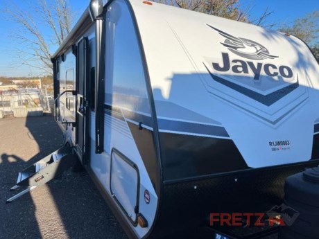 &lt;h2&gt;&lt;strong&gt;New 2024 Jayco Jay Feather 22BH Bunk Bed Travel Trailer Camper for Sale at Fretz RV&lt;/strong&gt;&lt;/h2&gt; &lt;p&gt;&#160;&lt;/p&gt; &lt;p&gt;&lt;strong&gt;Jayco Jay Feather travel trailer 22BH highlights:&lt;/strong&gt;&lt;/p&gt; &lt;ul&gt; &lt;li&gt;Double Size Bunks&lt;/li&gt; &lt;li&gt;Booth Dinette&lt;/li&gt; &lt;li&gt;8 Cu. Ft. Refrigerator&lt;/li&gt; &lt;li&gt;Entry Coat Closet&lt;/li&gt; &lt;li&gt;Outside Kitchen&lt;/li&gt; &lt;/ul&gt; &lt;p&gt;&#160;&lt;/p&gt; &lt;p&gt;Whether you camp with your family or group of friends, there will be plenty of space to walk around with the &lt;strong&gt;slide out kitchen amenities&lt;/strong&gt;, and to sleep with space for seven!&#160; The cook will have a &lt;strong&gt;pantry&lt;/strong&gt; and an 8 cu. ft. refrigerator to store lots of ingredients and cold items, and the flip-up counter will come in handy when washing the dishes. There is a dinette if you want to eat inside, plus a full bathroom in the rear corner to keep everyone clean.&#160;You can enjoy privacy in the front bedroom with a &lt;strong&gt;walk-around queen bed&lt;/strong&gt;, and the double size bunks sleeps four.&#160; The cook will love the choice of making meals using the outside kitchen, and the 20&#39; power awning offers an outdoor living area with protection.&lt;/p&gt; &lt;p&gt;&#160;&lt;/p&gt; &lt;p&gt;With any Jay Feather travel trailer by Jayco, you will experience an easy-to-tow, lightweight dual axle RV that is built on an &lt;strong&gt;American-made frame&lt;/strong&gt; with an aerodynamic, rounded front profile with a diamond plate to protect against road debris, and includes &lt;strong&gt;Azdel composite&lt;/strong&gt; in the perimeter walls, and Stronghold VBL vacuum-bonded, laminated floor and walls, plus the Magnum Truss roof system. Also included are features in the Customer Value package, and the Sport package which offers aluminum tread entry steps,&#160;&lt;strong&gt;roof-mount solar prep&lt;/strong&gt;, an LED TV, and the Glacier package which includes an enclosed underbelly. The interior provides residential-style kitchen countertops with a &lt;strong&gt;decorative backsplash&lt;/strong&gt;, residential plank-style&lt;strong&gt; vinyl flooring&lt;/strong&gt;&#160;for easy care, a decorative wallboard for style, and ball-bearing drawer guides with 75 lb. capacity to mention a few of the amenities. Choose your favorite today!&#160;&lt;/p&gt; &lt;p&gt;&#160;&lt;/p&gt; &lt;p&gt;We are a premier dealer for all 2022, 2023, 2024 and 2025&#160;Winnebago Minnie, Micro, M-Series, Access, Voyage, Hike, 100, FLX, Flex, Jayco Jay Flight, Eagle, HT, Jay Feather, Micro, White Hawk, Bungalow, North Point, Pinnacle, Talon, Octane, Seismic, SLX, OPUS, OP4, OP2, OP15, OPLite, Air Off Road, and TAXA Outdoors, Habitat, Overland, Cricket, Tiger Moth, Mantis, Ember RV Touring and Skinny Guy Truck Campers.&#160;So, if you are in the York, Harrisburg, Lancaster, Philadelphia, Allentown, New Jersey, Delaware New York, or Maryland regions; stop by and browse our huge RV inventory today.&#160;Fretz RV has been a Jayco Dealer Partner for over 40 years, Winnebago Dealer Partner for over 30 Years.&lt;/p&gt; &lt;p&gt;&#160;&lt;/p&gt; &lt;p&gt;These campers come in as Travel Trailers, Fifth 5th Wheels, Toy Haulers, Pop Ups, Hybrids, Tear Drops, and Folding Campers. These Brands are at the top of their class. Camper floorplans come with anywhere between zero to 5 slides. Most can be pulled with a &#189; ton truck, SUV or Minivan. If you are not sure if you can tow certain weights, you can contact us or you can get tow ratings from Trailer Life towing guide.&lt;/p&gt; &lt;p&gt;We also carry used and Certified Pre-owned brands like Forest River, Salem, Mobile Suites, DRV, Sol Dawn Intech, T@B, T@G, Dutchmen, Keystone, KZ, Grand Design, Reflection, Imagine, Passport, Lance Freedom Lite, Freedom Express, Flagstaff, Rockwood, Casita, Scamp, Cedar Creek, Montana, Passport, Little Guy, Coachmen, Catalina, Cougar, Springdale, Sunset Trail, Raptor, Gulf Stream and Airstream, and are always below NADA values. We take all types of trades. When it comes to campers, we are your full-service stop. With over 77 years in business, we have built an excellent reputation in the Recreational Vehicle and Camping industry to our customers as well as our suppliers and manufacturers.&#160;With our participation in the Hershey RV Show every year we can display the newest product with great savings to customers! Besides our online presence, at Fretz RV we have a 12,000 Sq. Ft showroom, a huge RV&#160;Parts, and Accessories store. We have added a 30,000 square foot Indoor Service Facility that opened in the Spring of 2018. We have a full Service and Repair shop with RVIA Certified Technicians. &#160;Financing available. We have RV Insurance through Geico Brown and Brown and Progressive that we can provide instant quotes, RV Warranties through Compass and Protective XtraRide, and RV Rentals. We have detailed videos on RVTrader, RVT, Classified Ads, eBay, RVUSA and Youtube. Like us on Facebook. Check out our great Google and Dealer Rater reviews at Fretz RV. We are located at 3479 Bethlehem Pike,&#160;Souderton,&#160;PA&#160;18964&#160;215-723-3121&#160;&lt;/p&gt; &lt;p&gt;#RV #GoCamping #GoRVing #1 #Used #New #PaDealer #Camping&lt;/p&gt;&lt;ul&gt;&lt;li&gt;Front Bedroom&lt;/li&gt;&lt;li&gt;Bunkhouse&lt;/li&gt;&lt;li&gt;Outdoor Kitchen&lt;/li&gt;&lt;/ul&gt;&lt;ul&gt;&lt;li&gt;Customer Value PackageSport  Package30# LP Bottles&lt;/li&gt;&lt;/ul&gt;