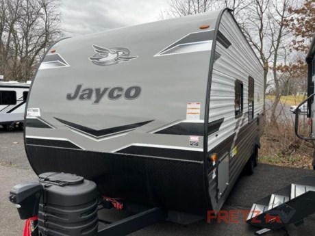 &lt;h2&gt;&lt;strong&gt;New 2024 Jayco Jay Flight 224BH Travel Trailer Camper for Sale at Fretz RV&lt;/strong&gt;&lt;/h2&gt; &lt;p&gt;&#160;&lt;/p&gt; &lt;p&gt;&lt;strong&gt;Jayco Jay Flight travel trailer 224BH highlights:&lt;/strong&gt;&lt;/p&gt; &lt;ul&gt; &lt;li&gt;Double Size Bunks&lt;/li&gt; &lt;li&gt;Queen Bed&lt;/li&gt; &lt;li&gt;Rear Corner Bath&lt;/li&gt; &lt;li&gt;Booth Dinette&lt;/li&gt; &lt;li&gt;Outside Kitchen&lt;/li&gt; &lt;/ul&gt; &lt;p&gt;&#160;&lt;/p&gt; &lt;p&gt;Get ready for family fun or a friend&#39;s weekend at the campgrounds in this trailer! This trailer offers full kitchen amenities including a &lt;strong&gt;pantry&lt;/strong&gt; for snacks and such, plus a full rear corner bathroom for privacy and includes a shower. When you need a break, the &lt;strong&gt;semi-private bedroom&lt;/strong&gt; up front offers a queen bed, dual wardrobes and a curtain to close, and the double size bunks offer a &lt;strong&gt;curtain&lt;/strong&gt; to close as well. There is a 13&#39; power awing with LED lights for you to enjoy this outdoor space into the night, plus &lt;strong&gt;exterior storage&lt;/strong&gt; for your outdoor games and gear.&lt;/p&gt; &lt;p&gt;&#160;&lt;/p&gt; &lt;p&gt;These Jayco Jay Flight travel trailers have been a family favorite for years with their &lt;strong&gt;lasting power&lt;/strong&gt; and superior construction. An integrated A-frame and &lt;strong&gt;magnum truss roof system&lt;/strong&gt; holds them together. When you tow one of these units you&#39;re towing the entire unit and not just the frame. With &lt;strong&gt;dark tinted windows&lt;/strong&gt;, you have more privacy and safety. The &lt;strong&gt;vinyl flooring&lt;/strong&gt; throughout will be easy to clean and maintain too. Come find your favorite model today!&lt;/p&gt; &lt;p&gt;&#160;&lt;/p&gt; &lt;p&gt;We are a premier dealer for all 2022, 2023, 2024 and 2025&#160;Winnebago Minnie, Micro, M-Series, Access, Voyage, Hike, 100, FLX, Flex, Jayco Jay Flight, Eagle, HT, Jay Feather, Micro, White Hawk, Bungalow, North Point, Pinnacle, Talon, Octane, Seismic, SLX, OPUS, OP4, OP2, OP15, OPLite, Air Off Road, and TAXA Outdoors, Habitat, Overland, Cricket, Tiger Moth, Mantis, Ember RV Touring and Skinny Guy Truck Campers.&#160;So, if you are in the York, Harrisburg, Lancaster, Philadelphia, Allentown, New Jersey, Delaware New York, or Maryland regions; stop by and browse our huge RV inventory today.&#160;Fretz RV has been a Jayco Dealer Partner for over 40 years, Winnebago Dealer Partner for over 30 Years.&lt;/p&gt; &lt;p&gt;&#160;&lt;/p&gt; &lt;p&gt;These campers come in as Travel Trailers, Fifth 5th Wheels, Toy Haulers, Pop Ups, Hybrids, Tear Drops, and Folding Campers. These Brands are at the top of their class. Camper floorplans come with anywhere between zero to 5 slides. Most can be pulled with a &#189; ton truck, SUV or Minivan. If you are not sure if you can tow certain weights, you can contact us or you can get tow ratings from Trailer Life towing guide.&lt;/p&gt; &lt;p&gt;We also carry used and Certified Pre-owned brands like Forest River, Salem, Mobile Suites, DRV, Sol Dawn Intech, T@B, T@G, Dutchmen, Keystone, KZ, Grand Design, Reflection, Imagine, Passport, Lance Freedom Lite, Freedom Express, Flagstaff, Rockwood, Casita, Scamp, Cedar Creek, Montana, Passport, Little Guy, Coachmen, Catalina, Cougar, Springdale, Sunset Trail, Raptor, Gulf Stream and Airstream, and are always below NADA values. We take all types of trades. When it comes to campers, we are your full-service stop. With over 77 years in business, we have built an excellent reputation in the Recreational Vehicle and Camping industry to our customers as well as our suppliers and manufacturers.&#160;With our participation in the Hershey RV Show every year we can display the newest product with great savings to customers! Besides our online presence, at Fretz RV we have a 12,000 Sq. Ft showroom, a huge RV&#160;Parts, and Accessories store. We have added a 30,000 square foot Indoor Service Facility that opened in the Spring of 2018. We have a full Service and Repair shop with RVIA Certified Technicians. &#160;Financing available. We have RV Insurance through Geico Brown and Brown and Progressive that we can provide instant quotes, RV Warranties through Compass and Protective XtraRide, and RV Rentals. We have detailed videos on RVTrader, RVT, Classified Ads, eBay, RVUSA and Youtube. Like us on Facebook. Check out our great Google and Dealer Rater reviews at Fretz RV. We are located at 3479 Bethlehem Pike,&#160;Souderton,&#160;PA&#160;18964&#160;215-723-3121&#160;&lt;/p&gt; &lt;p&gt;#RV #GoCamping #GoRVing #1 #Used #New #PaDealer #Camping&lt;/p&gt;&lt;ul&gt;&lt;li&gt;Front Bedroom&lt;/li&gt;&lt;li&gt;Bunkhouse&lt;/li&gt;&lt;li&gt;Outdoor Kitchen&lt;/li&gt;&lt;/ul&gt;&lt;ul&gt;&lt;li&gt;Customer Value Package24&quot; LED SMART TVRoof ladder&lt;/li&gt;&lt;/ul&gt;