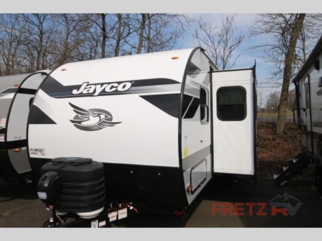 &lt;p&gt;&lt;strong&gt;New 2024 Jayco Jay Feather Micro 199MBS Travel Trailer Camper for Sale at Fretz RV&lt;/strong&gt;&lt;/p&gt; &lt;p&gt;&#160;&lt;/p&gt; &lt;p&gt;&lt;strong&gt;Jayco Jay Feather Micro travel trailer 199MBS highlights:&lt;/strong&gt;&lt;/p&gt; &lt;ul&gt; &lt;li&gt;12V LED TV with Built-In Soundbar&lt;/li&gt; &lt;li&gt;8 Cu. Ft. 12V Refrigerator&lt;/li&gt; &lt;li&gt;Three Burner Cooktop&lt;/li&gt; &lt;li&gt;Front Murphy Bed&lt;/li&gt; &lt;li&gt;U-Shaped Dinette Slide&lt;/li&gt; &lt;/ul&gt; &lt;p&gt;&#160;&lt;/p&gt; &lt;p&gt;Pack up the family and head to your local state park in this cozy travel trailer for eight. The little ones will love the &lt;strong&gt;double-size bunks&lt;/strong&gt;, and the full bath is close by for convenience. There is a Murphy bed up front that you can fold up each morning to relax on the &lt;strong&gt;sofa.&lt;/strong&gt; If you have any other guests, they can sleep on the U-shaped dinette within the slide out. This model includes a three burner cooktop and a microwave oven, plus an &lt;strong&gt;outside kitchen&lt;/strong&gt; to give the chef a choice where to cook. The 15&#39; power awning will provide shade while the meal is being made, and there is &lt;strong&gt;exterior storage&lt;/strong&gt; for your camp chairs.&lt;/p&gt; &lt;p&gt;&#160;&lt;/p&gt; &lt;p&gt;The Jay Feather Micro travel trailers by Jayco are for those looking for &lt;strong&gt;lightweight&lt;/strong&gt; camping, while not sacrificing comfort and convenience. The &lt;strong&gt;modern retro graphics&lt;/strong&gt; package is sure to be eye-catching, and the newly designed interiors will have you feeling right at home. Each model features an American-made frame with an integrated A-frame, Goodyear off-road tires, plus a new &lt;strong&gt;Rock Solid stabilizer system&lt;/strong&gt; for a more stable camping experience. Some of the interior comforts you will enjoy are the &lt;strong&gt;residential vinyl flooring&lt;/strong&gt; with cold crack resistance, screwed and glued cabinetry, and LED lighting. Adventure is waiting for you with a Jay Feather Micro travel trailer. Choose your favorite floorplan today!&lt;/p&gt; &lt;p&gt;&#160;&lt;/p&gt; &lt;p&gt;We are a premier dealer for all 2022, 2023, 2024 and 2025&#160;Winnebago Minnie, Micro, M-Series, Access, Voyage, Hike, 100, FLX, Flex, Jayco Jay Flight, Eagle, HT, Jay Feather, Micro, White Hawk, Bungalow, North Point, Pinnacle, Talon, Octane, Seismic, SLX, OPUS, OP4, OP2, OP15, OPLite, Air Off Road, and TAXA Outdoors, Habitat, Overland, Cricket, Tiger Moth, Mantis, Ember RV Touring and Skinny Guy Truck Campers.&#160;So, if you are in the York, Harrisburg, Lancaster, Philadelphia, Allentown, New Jersey, Delaware New York, or Maryland regions; stop by and browse our huge RV inventory today.&#160;Fretz RV has been a Jayco Dealer Partner for over 40 years, Winnebago Dealer Partner for over 30 Years.&lt;/p&gt; &lt;p&gt;We also carry used and Certified Pre-owned brands like Forest River, Salem, Wildwood, &#160;TAB, TAG, NuCamp, Cherokee, Coleman, R-Pod, A-Liner, Dutchmen, Keystone, KZ, Grand Design, Reflection, Imagine, Passport, Lance, Solitude, Freedom Lite, Express, Flagstaff, Rockwood, Montana, Passport, Little Guy, Coachmen, Catalina, Cougar, &#160;Sunset Trail, Raptor, Vengeance, Gulf Stream and Airstream, and are always below NADA values. We take all types of trades. When it comes to campers, we are your full-service stop. With over 77 years in business, we have built an excellent reputation in the Recreational Vehicle and Camping industry to our customers as well as our suppliers and manufacturers.&#160;With our participation in the Hershey RV Show every year we can display the newest product with great savings to customers! Besides our online presence, at Fretz RV we have a 12,000 Sq. Ft showroom, a huge RV&#160;Parts, and Accessories store. We have added a 30,000 square foot Indoor Service Facility that opened in the Spring of 2018. We have a full Service and Repair shop with RVIA Certified Technicians. &#160;Financing available. We have RV Insurance through Geico Brown and Brown and Progressive that we can provide instant quotes, RV Warranties through Compass and Protective XtraRide, and RV Rentals. We have detailed videos on RVTrader, RVT, Classified Ads, eBay, RVUSA and Youtube. Like us on Facebook. Check out our great Google and Dealer Rater reviews at Fretz RV. We are located at 3479 Bethlehem Pike,&#160;Souderton,&#160;PA&#160;18964&#160;215-723-3121&#160;&lt;/p&gt; &lt;p&gt;Call for details.&#160;#RV #GoCamping #GoRVing #1 #Used #New #PaDealer #Camping&#160;&lt;/p&gt;&lt;ul&gt;&lt;li&gt;Bunkhouse&lt;/li&gt;&lt;li&gt;Outdoor Kitchen&lt;/li&gt;&lt;li&gt;U Shaped Dinette&lt;/li&gt;&lt;li&gt;Murphy Bed&lt;/li&gt;&lt;/ul&gt;&lt;ul&gt;&lt;li&gt;Jay Pro PackageCUSTOMER VALUE PKG&lt;/li&gt;&lt;/ul&gt;