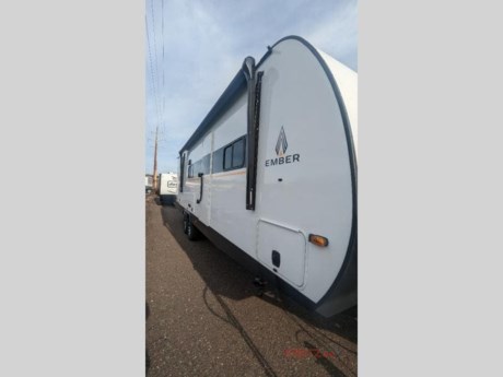 &lt;p&gt;&lt;strong&gt;New 2024 Ember 26ETS E-Series Travel Trailer Camper For Sale at Fretz RV of Philadelphia&lt;/strong&gt;&lt;/p&gt; &lt;p&gt;&#160;&lt;/p&gt; &lt;p&gt;&lt;strong&gt;Ember RV E-Series travel trailer 26ETS highlights:&lt;/strong&gt;&lt;/p&gt; &lt;ul&gt; &lt;li&gt;Front Private Bedroom&lt;/li&gt; &lt;li&gt;Coffee Hutch&lt;/li&gt; &lt;li&gt;10 Cu. Ft. 12V Refrigerator&lt;/li&gt; &lt;li&gt;Exterior Storage Locker Door&lt;/li&gt; &lt;li&gt;Single/Double Bunk Configurations&lt;/li&gt; &lt;li&gt;Large Slide Out&lt;/li&gt; &lt;/ul&gt; &lt;p&gt;&#160;&lt;/p&gt; &lt;p&gt;This model resembles 22ETS, but you&#39;ll enjoy added&lt;strong&gt; theater seating&lt;/strong&gt; and a larger exterior length for more interior space! The patent-pending repositionable EmberTrack E-Track &lt;strong&gt;bunk/storage system&lt;/strong&gt; includes 74&quot; x 45&quot; cargo space, and there are multiple single/double bunk configurations to fit your needs. The front walk-around&lt;strong&gt; true residential queen bed&lt;/strong&gt; includes dual nightstands and dual wardrobes, and you&#39;ll appreciate sliding doors that makes a private bedroom. This E-Series kitchen includes an &lt;strong&gt;air fryer convection microwave&lt;/strong&gt;, a two burner cooktop, plus a breakfast bar with bar stools so you can visit with the chef as they cook meals. A legless dinette will provide a place to dine, or you can take your plate outdoors to sit under the 18&#39; power awning with a dimmable LED light. You&#39;ll also find a pass-through storage outside, along with a docking station and a&lt;strong&gt; kayak/bike storage door&lt;/strong&gt;!&lt;/p&gt; &lt;p&gt;&#160;&lt;/p&gt; &lt;p&gt;With any E-Series travel trailer by Ember RV you will enjoy a lightweight RV with all the &quot;Essentials&quot; needed for memorable trips in the great outdoors! Each model is constructed with durable laminated Azdel Onboard composite walls, a full walkable roof with a one-piece &lt;strong&gt;Tufflex PVC roofing&lt;/strong&gt; material, and a gel-coated fiberglass exterior. The Dexter axles with E-Z lube hubs and forward self-adjusting electric brakes plus &lt;strong&gt;Goodyear Endurance tires&lt;/strong&gt; will provide a smooth tow from home to campground. You will appreciate the &lt;strong&gt;Congoleum DiamondFlor &quot;carpetless&quot; interior&lt;/strong&gt; that is easy to clean, and the hardwood framed cabinet doors will create a more residential feel. Each model includes a tankless &lt;strong&gt;on-demand water heater&lt;/strong&gt; for endless hot showers and an 18,000 BTU Max Cool &quot;Whisper Quiet&quot; A/C, which is the largest single A/C in its class! An EmberLink Smart RV system will let you easily control features such as lights and slides and you can wash away those rainy day blues by watching the HDTV with a built-in Bluetooth AV system. If you&#39;re looking for off-grid capabilities, you might want to choose the &lt;strong&gt;optional Off-Grid Solar Package&lt;/strong&gt; with 400 total watts of solar panels, a 2,000W Pure Sine wave inverter, and a Victron MPPT solar controller!&lt;/p&gt; &lt;p&gt;&#160;&lt;/p&gt; &lt;p&gt;We are a premier dealer for all 2022, 2023, 2024 and 2025&#160;Winnebago Minnie, Micro, M-Series, Access, Voyage, Hike, 100, FLX, Flex, Jayco Jay Flight, Eagle, HT, Jay Feather, Micro, White Hawk, Bungalow, North Point, Pinnacle, Talon, Octane, Seismic, SLX, OPUS, OP4, OP2, OP15, OPLite, Air Off Road, and TAXA Outdoors, Habitat, Overland, Cricket, Tiger Moth, Mantis, Ember RV Touring and Skinny Guy Truck Campers.&#160;So, if you are in the York, Harrisburg, Lancaster, Philadelphia, Allentown, New Jersey, Delaware New York, or Maryland regions; stop by and browse our huge RV inventory today.&#160;Fretz RV has been a Jayco Dealer Partner for over 40 years, Winnebago Dealer Partner for over 30 Years.&lt;/p&gt; &lt;p&gt;We also carry used and Certified Pre-owned brands like Forest River, Salem, Wildwood,&#160; TAB, TAG, NuCamp, Cherokee, Coleman, R-Pod, A-Liner, Dutchmen, Keystone, KZ, Grand Design, Reflection, Imagine, Passport, Lance, Solitude, Freedom Lite, Express, Flagstaff, Rockwood, Montana, Passport, Little Guy, Coachmen, Catalina, Cougar,&#160; Sunset Trail, Raptor, Vengeance, Gulf Stream and Airstream, and are always below NADA values. We take all types of trades. When it comes to campers, we are your full-service stop. With over 77 years in business, we have built an excellent reputation in the Recreational Vehicle and Camping industry to our customers as well as our suppliers and manufacturers.&#160;With our participation in the Hershey RV Show every year we can display the newest product with great savings to customers! Besides our online presence, at Fretz RV we have a 12,000 Sq. Ft showroom, a huge RV&#160;Parts, and Accessories store. We have added a 30,000 square foot Indoor Service Facility that opened in the Spring of 2018. We have a full Service and Repair shop with RVIA Certified Technicians. &#160;Financing available. We have RV Insurance through Geico Brown and Brown and Progressive that we can provide instant quotes, RV Warranties through Compass and Protective XtraRide, and RV Rentals. We have detailed videos on RVTrader, RVT, Classified Ads, eBay, RVUSA and Youtube. Like us on Facebook. Check out our great Google and Dealer Rater reviews at Fretz RV. We are located at 3479 Bethlehem Pike,&#160;Souderton,&#160;PA&#160;18964&#160;215-723-3121&#160;&lt;/p&gt; &lt;p&gt;Call for details.&#160;#RV #GoCamping #GoRVing #1 #Used #New #PaDealer #Camping&#160;&lt;/p&gt;&lt;ul&gt;&lt;li&gt;Front Bedroom&lt;/li&gt;&lt;li&gt;Bunkhouse&lt;/li&gt;&lt;/ul&gt;&lt;ul&gt;&lt;li&gt;Luxury PackageSafety First PackageRVIA SEALPrep PackageEssentials Package&lt;/li&gt;&lt;/ul&gt;