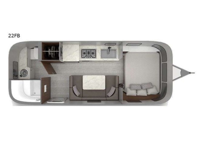 2021 Airstream Caravel 22FB - Used Travel Trailer For Sale by Fretz RV in Souderton, Pennsylvania
