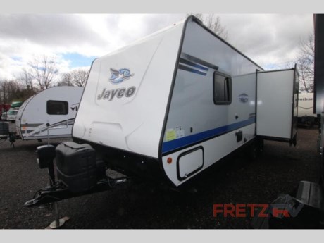 &lt;p&gt;&lt;strong&gt;Used Pre-Owned 2018 Jayco Jay Feather 23RL Travel Trailer Camper for Sale at Fretz RV of Philadelphia&lt;/strong&gt;&lt;/p&gt; &lt;p&gt;&#160;&lt;/p&gt; &lt;p&gt;&lt;strong&gt;Jayco Jay Feather travel trailer 23RL highlights:&lt;/strong&gt;&lt;/p&gt; &lt;ul&gt; &lt;li&gt;Two Door Bath Entry&lt;/li&gt; &lt;li&gt;Rear Living Area&lt;/li&gt; &lt;li&gt;Sleeps Six&lt;/li&gt; &lt;li&gt;Front Exterior Storage&lt;/li&gt; &lt;/ul&gt; &lt;p&gt;&#160;&lt;/p&gt; &lt;p&gt;For a time of relaxation and fun, load up your &lt;strong&gt;family of six&lt;/strong&gt; and head out with this Jayco Jay Feather travel trailer 23RL in tow! Enjoy a comfortable night&#39;s rest on the Jayco exclusive queen&#160;&lt;strong&gt;Simmons mattress&lt;/strong&gt; plus you can store your keys and wallet at the nightstands. With &lt;strong&gt;dual&lt;/strong&gt; &lt;strong&gt;bathroom&lt;/strong&gt; &lt;strong&gt;entry&#160;&lt;/strong&gt; &lt;strong&gt;doors&lt;/strong&gt; you can enter from the hallway or from the bedroom. Easily prepare light snacks or meals for your family in the kitchen area and you can store your perishables in the Norcold refrigerator. From the sofa or dinette you can enjoy watching a movie at the optional&#160; 32&quot; LED TV. Along the exterior there is plenty of &lt;strong&gt;storage compartments&lt;/strong&gt; for your extra camping gear.&lt;/p&gt; &lt;p&gt;&#160;&lt;/p&gt; &lt;p class=&quot;MsoNormal&quot;&gt;When you choose a&#160;Jay Feather travel trailer&#160;you can rest assured that you have chosen&#160;quality construction&#160;with features such as an&#160;aerodynamic,&#160;rounded front profile&#160;with front diamond plate, a modern retro graphics package with a two-colored sidewall, and a&#160;Norco NextGen frame&#160;with integrated a-frame. Inside you will find&#160;crown molding&#160;with wood batten strips along the ceiling,&#160;LED&#160;lighting throughout, and&#160;ball-bearing&#160;drawer glides with a&#160;75-lb. capacity. The mandatory&#160;Customer Value Package&#160;includes features such as a spare tire and cover, power awning, outside shower, plus AM/FM/CD/DVD/Bluetooth stereo and more! For your next camping trip, come choose a Jay Feather travel trailer!&lt;/p&gt; &lt;p class=&quot;MsoNormal&quot;&gt;&#160;&lt;/p&gt; &lt;p&gt;We are a premier dealer for all 2022, 2023, 2024 and 2025&#160;Winnebago Minnie, Micro, M-Series, Access, Voyage, Hike, 100, FLX, Flex, Jayco Jay Flight, Eagle, HT, Jay Feather, Micro, White Hawk, Bungalow, North Point, Pinnacle, Talon, Octane, Seismic, SLX, OPUS, OP4, OP2, OP15, OPLite, Air Off Road, and TAXA Outdoors, Habitat, Overland, Cricket, Tiger Moth, Mantis, Ember RV Touring and Skinny Guy Truck Campers.&#160;So, if you are in the York, Harrisburg, Lancaster, Philadelphia, Allentown, New Jersey, Delaware New York, or Maryland regions; stop by and browse our huge RV inventory today.&#160;Fretz RV has been a Jayco Dealer Partner for over 40 years, Winnebago Dealer Partner for over 30 Years.&lt;/p&gt; &lt;p&gt;We also carry used and Certified Pre-owned brands like Forest River, Salem, Wildwood,&#160; TAB, TAG, NuCamp, Cherokee, Coleman, R-Pod, A-Liner, Dutchmen, Keystone, KZ, Grand Design, Reflection, Imagine, Passport, Lance, Solitude, Freedom Lite, Express, Flagstaff, Rockwood, Montana, Passport, Little Guy, Coachmen, Catalina, Cougar,&#160; Sunset Trail, Raptor, Vengeance, Gulf Stream and Airstream, and are always below NADA values. We take all types of trades. When it comes to campers, we are your full-service stop. With over 77 years in business, we have built an excellent reputation in the Recreational Vehicle and Camping industry to our customers as well as our suppliers and manufacturers.&#160;With our participation in the Hershey RV Show every year we can display the newest product with great savings to customers! Besides our online presence, at Fretz RV we have a 12,000 Sq. Ft showroom, a huge RV&#160;Parts, and Accessories store. We have added a 30,000 square foot Indoor Service Facility that opened in the Spring of 2018. We have a full Service and Repair shop with RVIA Certified Technicians. &#160;Financing available. We have RV Insurance through Geico Brown and Brown and Progressive that we can provide instant quotes, RV Warranties through Compass and Protective XtraRide, and RV Rentals. We have detailed videos on RVTrader, RVT, Classified Ads, eBay, RVUSA and Youtube. Like us on Facebook. Check out our great Google and Dealer Rater reviews at Fretz RV. We are located at 3479 Bethlehem Pike,&#160;Souderton,&#160;PA&#160;18964&#160;215-723-3121&#160;&lt;/p&gt; &lt;p class=&quot;MsoNormal&quot;&gt;Call for details.&#160;#RV #GoCamping #GoRVing #1 #Used #New #PaDealer #Camping&#160;&lt;/p&gt;&lt;ul&gt;&lt;li&gt;Front Bedroom&lt;/li&gt;&lt;li&gt;Rear Living Area&lt;/li&gt;&lt;/ul&gt;
