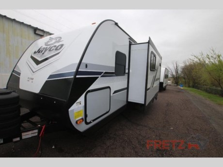 &lt;p&gt;&lt;strong&gt;New 2024 Jayco Jay Feather 21MML Travel Trailer Camper For Sale at Fretz RV of Philadelphia&lt;/strong&gt;&lt;/p&gt; &lt;p&gt;&#160;&lt;/p&gt; &lt;p&gt;&lt;strong&gt;Jayco Jay Feather travel trailer 21MML highlights:&lt;/strong&gt;&lt;/p&gt; &lt;ul&gt; &lt;li&gt;Murphy Bed&lt;/li&gt; &lt;li&gt;Rear Corner Bathroom&lt;/li&gt; &lt;li&gt;Theater Seating&lt;/li&gt; &lt;li&gt;Exterior Storage&lt;/li&gt; &lt;li&gt;Tub/Shower&lt;/li&gt; &lt;/ul&gt; &lt;p&gt;&#160;&lt;/p&gt; &lt;p&gt;If you wish to escape the hustle and bustle of everyday life then you need this travel trailer! It features a front 60&quot; x 75&quot; Murphy bed with wardrobes on either side for bedtime and a &lt;strong&gt;jackknife sofa&lt;/strong&gt; during the day.&#160;You can play games at the booth dinette after enjoying a delicious meal prepared with the &lt;strong&gt;three burner cooktop&lt;/strong&gt; or relax at the &lt;strong&gt;theater seating with table trays&lt;/strong&gt; and enjoy the LED TV. The rear corner bathroom has a tub/shower for you to get cleaned up in, as well as a linen closet to store your towels. There is exterior storage space to keep your outdoor gear, a 15&#39; power awning to protect you from the elements, and an &lt;strong&gt;exterior griddle&lt;/strong&gt; with LP quick connect!&lt;/p&gt; &lt;p&gt;&#160;&lt;/p&gt; &lt;p&gt;With any Jay Feather travel trailer by Jayco, you will enjoy lightweight towing, convenient exterior amenities, and at-home comforts inside! The Overlander 1 Solar Package included within the Jay Sport Package comes with a &lt;strong&gt;200W solar panel&lt;/strong&gt; and a 30-amp digital controller so you can enjoy some off-grid camping. There is also a&lt;strong&gt; modern graphics package&lt;/strong&gt; with a dual-colored sidewall, LCI Solid Step fold-down aluminum tread steps on the main entry door, and &lt;strong&gt;Climate Shield&lt;/strong&gt; 0 -100&#176; F tested weather insulation package that will allow you to camp in all sorts of climates. The Customer Value Package will make time outdoors easier than ever with an outside shower, a power tongue jack and a&lt;strong&gt; Rock Solid stabilizer system&lt;/strong&gt;, plus American-made nitro-filled Goodyear tires with self-adjusting electric brakes. More exterior features include a Keyed-Alike locking system, marine grade exterior speakers with blue LED accent lighting, a Magnum Truss roof system, and the list goes on! And we haven&#39;t even touched on the interior comforts, like the &lt;strong&gt;residential style kitchen countertops&lt;/strong&gt; and vinyl flooring throughout, decorative backsplash, handcrafted hardwood door/drawer fronts, and multiple USB charging ports to keep you going!&lt;/p&gt; &lt;p&gt;&#160;&lt;/p&gt; &lt;p&gt;Fretz RV of Philadelphia is the nations premier dealer for all 2022, 2023, 2024 and 2025&#160;Winnebago Minnie, Micro, M-Series, Access, Voyage, Hike, 100, FLX, Flex, Jayco Jay Flight, Eagle, HT, Jay Feather, Micro, White Hawk, Bungalow, North Point, Pinnacle, Talon, Octane, Seismic, SLX, OPUS, OP4, OP2, OP15, OPLite, Air Off Road, and TAXA Outdoors, Habitat, Overland, Cricket, Tiger Moth, Mantis, Ember RV Touring and Skinny Guy Truck Campers.&#160;So, if you are in the York, Harrisburg, Lancaster, Philadelphia, Allentown, New Jersey, Delaware New York, or Maryland regions; stop by and browse our huge RV inventory today.&#160;Fretz RV has been a Jayco Dealer Partner for over 40 years, Winnebago Dealer Partner for over 30 Years.&lt;/p&gt; &lt;p&gt;We also carry used and Certified Pre-owned brands like Forest River, Salem, Wildwood,&#160; TAB, TAG, NuCamp, Cherokee, Coleman, R-Pod, A-Liner, Dutchmen, Keystone, KZ, Grand Design, Reflection, Imagine, Passport, Lance, Solitude, Freedom Lite, Express, Flagstaff, Rockwood, Montana, Passport, Little Guy, Coachmen, Catalina, Cougar,&#160; Sunset Trail, Raptor, Vengeance, Gulf Stream and Airstream, and are always below NADA values. We take all types of trades. When it comes to campers, we are your full-service stop. With over 77 years in business, we have built an excellent reputation in the Recreational Vehicle and Camping industry to our customers as well as our suppliers and manufacturers.&#160;With our participation in the Hershey RV Show every year we can display the newest product with great savings to customers! Besides our online presence, at Fretz RV we have a 12,000 Sq. Ft showroom, a huge RV&#160;Parts, and Accessories store. We have added a 30,000 square foot Indoor Service Facility that opened in the Spring of 2018. We have a full Service and Repair shop with RVIA Certified Technicians. &#160;Financing available. We have RV Insurance through Geico Brown and Brown and Progressive that we can provide instant quotes, RV Warranties through Compass and Protective XtraRide, and RV Rentals. We have detailed videos on RVTrader, RVT, Classified Ads, eBay, RVUSA and Youtube. Like us on Facebook. Check out our great Google and Dealer Rater reviews at Fretz RV. Fretz RV of Philadelphia is located at 3479 Bethlehem Pike,&#160;Souderton,&#160;PA&#160;18964&#160;215-723-3121&#160;&lt;/p&gt; &lt;p&gt;Call for details.&#160;#RV #GoCamping #GoRVing #1 #Used #New #PaDealer #Camping&lt;/p&gt;&lt;ul&gt;&lt;li&gt;Murphy Bed&lt;/li&gt;&lt;/ul&gt;