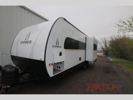 &lt;p&gt;&lt;strong&gt;New 2024 Ember RV E-Series 24RLD Travel Trailer Camper for Sale at Fretz RV of Philadelphia&lt;/strong&gt;&lt;/p&gt; &lt;p&gt;&#160;&lt;/p&gt; &lt;p&gt;&lt;strong&gt;Ember RV E-Series travel trailer 24RLD highlights:&lt;/strong&gt;&lt;/p&gt; &lt;ul&gt; &lt;li&gt;Front Master Bedroom&lt;/li&gt; &lt;li&gt;18&#39; Power Awning&lt;/li&gt; &lt;li&gt;Legless Dinette&lt;/li&gt; &lt;li&gt;Shoe Storage&lt;/li&gt; &lt;li&gt;Single Slide Out&lt;/li&gt; &lt;/ul&gt; &lt;p&gt;&#160;&lt;/p&gt; &lt;p&gt;Are you looking for a travel trailer with plenty of interior space and lots of conveniences? Look no further than this E-Series unit! You can sleep three to four comfortably between the&lt;strong&gt; true residential queen bed&lt;/strong&gt; in the front bedroom and the legless dinette, plus there is a &lt;strong&gt;walk-through bath&lt;/strong&gt; that everyone can access easily. You&#39;ll also find the &lt;strong&gt;second entry door&lt;/strong&gt; located in the master bedroom, along with dual nightstands and dual wardrobes to keep clothes wrinkle-free. After a day outdoors, you will love relaxing on the&lt;strong&gt; theater seating&lt;/strong&gt; that is directly across from the HDTV to make it a movie night, and the legless dinette provides a place to dine, play games, and let a guest or two sleep over. And we haven&#39;t even mention the rear kitchen with tons of counter space, an &lt;strong&gt;air fryer convection microwave&lt;/strong&gt;, a two burner cooktop, and a 10 cu. ft. 12V refrigerator!&lt;/p&gt; &lt;p&gt;&#160;&lt;/p&gt; &lt;p&gt;With any E-Series travel trailer by Ember RV you will enjoy a lightweight RV with all the &quot;Essentials&quot; needed for memorable trips in the great outdoors! Each model is constructed with durable laminated Azdel Onboard composite walls, a full walkable roof with a one-piece &lt;strong&gt;Tufflex PVC roofing&lt;/strong&gt; material, and a gel-coated fiberglass exterior. The Dexter axles with E-Z lube hubs and forward self-adjusting electric brakes plus &lt;strong&gt;Goodyear Endurance tires&lt;/strong&gt; will provide a smooth tow from home to campground. You will appreciate the &lt;strong&gt;Congoleum DiamondFlor &quot;carpetless&quot; interior&lt;/strong&gt; that is easy to clean, and the hardwood framed cabinet doors will create a more residential feel. Each model includes a tankless &lt;strong&gt;on-demand water heater&lt;/strong&gt; for endless hot showers and an 18,000 BTU Max Cool &quot;Whisper Quiet&quot; A/C, which is the largest single A/C in its class! An EmberLink Smart RV system will let you easily control features such as lights and slides and you can wash away those rainy day blues by watching the HDTV with a built-in Bluetooth AV system. If you&#39;re looking for off-grid capabilities, you might want to choose the &lt;strong&gt;optional Off-Grid Solar Package&lt;/strong&gt; with 400 total watts of solar panels, a 2,000W Pure Sine wave inverter, and a Victron MPPT solar controller!&lt;/p&gt; &lt;p&gt;&#160;&lt;/p&gt; &lt;p&gt;Fretz RV of Philadelphia is the nations premier dealer for all 2022, 2023, 2024 and 2025&#160;Winnebago Minnie, Micro, M-Series, Access, Voyage, Hike, 100, FLX, Flex, Jayco Jay Flight, Eagle, HT, Jay Feather, Micro, White Hawk, Bungalow, North Point, Pinnacle, Talon, Octane, Seismic, SLX, OPUS, OP4, OP2, OP15, OPLite, Air Off Road, and TAXA Outdoors, Habitat, Overland, Cricket, Tiger Moth, Mantis, Ember RV Touring and Skinny Guy Truck Campers.&#160;So, if you are in the York, Harrisburg, Lancaster, Philadelphia, Allentown, New Jersey, Delaware New York, or Maryland regions; stop by and browse our huge RV inventory today.&#160;Fretz RV has been a Jayco Dealer Partner for over 40 years, Winnebago Dealer Partner for over 30 Years.&lt;/p&gt; &lt;p&gt;We also carry used and Certified Pre-owned brands like Forest River, Salem, Wildwood,&#160; TAB, TAG, NuCamp, Cherokee, Coleman, R-Pod, A-Liner, Dutchmen, Keystone, KZ, Grand Design, Reflection, Imagine, Passport, Lance, Solitude, Freedom Lite, Express, Flagstaff, Rockwood, Montana, Passport, Little Guy, Coachmen, Catalina, Cougar,&#160; Sunset Trail, Raptor, Vengeance, Gulf Stream and Airstream, and are always below NADA values. We take all types of trades. When it comes to campers, we are your full-service stop. With over 77 years in business, we have built an excellent reputation in the Recreational Vehicle and Camping industry to our customers as well as our suppliers and manufacturers.&#160;With our participation in the Hershey RV Show every year we can display the newest product with great savings to customers! Besides our online presence, at Fretz RV we have a 12,000 Sq. Ft showroom, a huge RV&#160;Parts, and Accessories store. We have added a 30,000 square foot Indoor Service Facility that opened in the Spring of 2018. We have a full Service and Repair shop with RVIA Certified Technicians. &#160;Financing available. We have RV Insurance through Geico Brown and Brown and Progressive that we can provide instant quotes, RV Warranties through Compass and Protective XtraRide, and RV Rentals. We have detailed videos on RVTrader, RVT, Classified Ads, eBay, RVUSA and Youtube. Like us on Facebook. Check out our great Google and Dealer Rater reviews at Fretz RV. Fretz RV of Philadelphia is located at 3479 Bethlehem Pike,&#160;Souderton,&#160;PA&#160;18964&#160;215-723-3121&#160;&lt;/p&gt; &lt;p&gt;Call for details.&#160;#RV #GoCamping #GoRVing #1 #Used #New #PaDealer #Camping&lt;/p&gt;&lt;ul&gt;&lt;li&gt;Front Bedroom&lt;/li&gt;&lt;li&gt;Two Entry/Exit Doors&lt;/li&gt;&lt;li&gt;Rear Kitchen&lt;/li&gt;&lt;li&gt;Walk-Thru Bath&lt;/li&gt;&lt;/ul&gt;