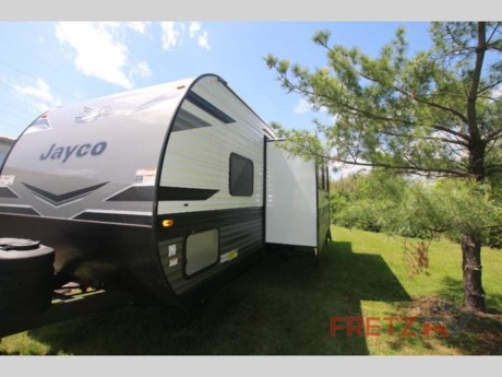 &lt;p&gt;&lt;strong&gt;New 2024 Jayco Jay Flight 267BHS Travel Trailer Camper For Sale at Fretz RV of Philadelphia&lt;/strong&gt;&lt;/p&gt; &lt;p&gt;&#160;&lt;/p&gt; &lt;p&gt;&lt;strong&gt;Jayco Jay Flight travel trailer 267BHS highlights:&lt;/strong&gt;&lt;/p&gt; &lt;ul&gt; &lt;li&gt;Double Size Bunks&lt;/li&gt; &lt;li&gt;Large Kitchen Pantry&lt;/li&gt; &lt;li&gt;Jack-Knife Sofa&lt;/li&gt; &lt;li&gt;Private Toilet &amp; Tub/Shower&lt;/li&gt; &lt;li&gt;Outside Fridge&lt;/li&gt; &lt;li&gt;16&#39; Power Awning&lt;/li&gt; &lt;/ul&gt; &lt;p&gt;&#160;&lt;/p&gt; &lt;p&gt;A larger family or group of friends can enjoy camping together in this trailer thanks to the &lt;strong&gt;booth dinette&lt;/strong&gt; and jackknife sofa &lt;strong&gt;slide&lt;/strong&gt; providing more interior floor space and a place for two or maybe more to sleep at night. And the double size bunks are a fun place to sleep when you need four more spots, plus the &lt;strong&gt;privacy curtain&lt;/strong&gt; will come in handy. The private toilet and tub/shower will keep everyone refreshed and the &lt;strong&gt;bathroom sink&lt;/strong&gt; is just outside the door allowing two people to get ready at one time. The front bedroom offers the owners privacy and there is dual access, two wardrobes and a queen bed to enjoy. The cook will find full amenities indoor, plus there is an &lt;strong&gt;outside fridge&lt;/strong&gt; to have cold beverages outside.&lt;/p&gt; &lt;p&gt;&#160;&lt;/p&gt; &lt;p&gt;These Jayco Jay Flight travel trailers have been a family favorite for years with their &lt;strong&gt;lasting power&lt;/strong&gt; and superior construction. An integrated A-frame and &lt;strong&gt;magnum truss roof system&lt;/strong&gt; holds them together. When you tow one of these units you&#39;re towing the entire unit and not just the frame. With &lt;strong&gt;dark tinted windows&lt;/strong&gt;, you have more privacy and safety. The &lt;strong&gt;vinyl flooring&lt;/strong&gt; throughout will be easy to clean and maintain too. Come find your favorite model today!&lt;/p&gt; &lt;p&gt;&#160;&lt;/p&gt; &lt;p&gt;Fretz RV of Philadelphia is the nations premier dealer for all 2022, 2023, 2024 and 2025&#160;Winnebago Minnie, Micro, M-Series, Access, Voyage, Hike, 100, FLX, Flex, Jayco Jay Flight, Eagle, HT, Jay Feather, Micro, White Hawk, Bungalow, North Point, Pinnacle, Talon, Octane, Seismic, SLX, OPUS, OP4, OP2, OP15, OPLite, Air Off Road, and TAXA Outdoors, Habitat, Overland, Cricket, Tiger Moth, Mantis, Ember RV Touring and Skinny Guy Truck Campers.&#160;So, if you are in the York, Harrisburg, Lancaster, Philadelphia, Allentown, New Jersey, Delaware New York, or Maryland regions; stop by and browse our huge RV inventory today.&#160;Fretz RV has been a Jayco Dealer Partner for over 40 years, Winnebago Dealer Partner for over 30 Years.&lt;/p&gt; &lt;p&gt;We also carry used and Certified Pre-owned brands like Forest River, Salem, Wildwood,&#160; TAB, TAG, NuCamp, Cherokee, Coleman, R-Pod, A-Liner, Dutchmen, Keystone, KZ, Grand Design, Reflection, Imagine, Passport, Lance, Solitude, Freedom Lite, Express, Flagstaff, Rockwood, Montana, Passport, Little Guy, Coachmen, Catalina, Cougar,&#160; Sunset Trail, Raptor, Vengeance, Gulf Stream and Airstream, and are always below NADA values. We take all types of trades. When it comes to campers, we are your full-service stop. With over 77 years in business, we have built an excellent reputation in the Recreational Vehicle and Camping industry to our customers as well as our suppliers and manufacturers.&#160;With our participation in the Hershey RV Show every year we can display the newest product with great savings to customers! Besides our online presence, at Fretz RV we have a 12,000 Sq. Ft showroom, a huge RV&#160;Parts, and Accessories store. We have added a 30,000 square foot Indoor Service Facility that opened in the Spring of 2018. We have a full Service and Repair shop with RVIA Certified Technicians. &#160;Financing available. We have RV Insurance through Geico Brown and Brown and Progressive that we can provide instant quotes, RV Warranties through Compass and Protective XtraRide, and RV Rentals. We have detailed videos on RVTrader, RVT, Classified Ads, eBay, RVUSA and Youtube. Like us on Facebook. Check out our great Google and Dealer Rater reviews at Fretz RV. Fretz RV of Philadelphia is located at 3479 Bethlehem Pike,&#160;Souderton,&#160;PA&#160;18964&#160;215-723-3121&#160;&lt;/p&gt; &lt;p&gt;Call for details.&#160;#RV #GoCamping #GoRVing #1 #Used #New #PaDealer #Camping&lt;/p&gt;&lt;ul&gt;&lt;li&gt;Front Bedroom&lt;/li&gt;&lt;li&gt;Bunkhouse&lt;/li&gt;&lt;li&gt;Outdoor Kitchen&lt;/li&gt;&lt;/ul&gt;&lt;ul&gt;&lt;li&gt;Customer Value PackageA/C, 15,000 BTU32&quot; LED Smart TVRoof ladder&lt;/li&gt;&lt;/ul&gt;