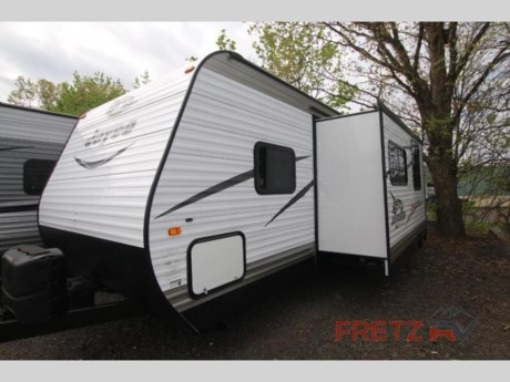 &lt;h2&gt;Used Pre-Owned 2016 Jayco Jay Flight 267BHSW Travel Trailer Camper for Sale at Fretz RV&lt;/h2&gt; &lt;p&gt;&#160;&lt;/p&gt; &lt;p&gt;Let your next camping adventure include the Jay Flight SLX 267BHSW travel trailer by Jayco! With a single slide, rear bunk house, and front bedroom there is room for your whole family, plus a few extra!&lt;br&gt;&lt;br&gt;Stepping inside the travel trailer, to the left you will find a double kitchen sink, three burner range, microwave, refrigerator and large pantry. You will also notice how open and spacious the kitchen and living area are since there is a slide. The opposite side of the trailer features a slide with a dinette, sofa, and overhead cabinet above the sofa. Along the front of the living area you will see a large entertainment center.&lt;br&gt;&lt;br&gt;In the front bedroom there is a queen bed with wardrobes on either side of the bed and an overhead shelf above the bed.&lt;br&gt;&lt;br&gt;As you proceed toward the rear of the trailer you will come to the rear bathroom in the right corner. Inside the bathroom there is a toilet, tub/shower. Just outside of the bathroom is the sink.&lt;br&gt;&lt;br&gt;The double bunk beds provide additional sleeping space for friends or family, and much more!&lt;/p&gt; &lt;p&gt;&#160;&lt;/p&gt; &lt;p&gt;Fretz RV of Philadelphia is the nations premier dealer for all 2022, 2023, 2024 and 2025&#160;Winnebago Minnie, Micro, M-Series, Access, Voyage, Hike, 100, FLX, Flex, Jayco Jay Flight, Eagle, HT, Jay Feather, Micro, White Hawk, Bungalow, North Point, Pinnacle, Talon, Octane, Seismic, SLX, OPUS, OP4, OP2, OP15, OPLite, Air Off Road, and TAXA Outdoors, Habitat, Overland, Cricket, Tiger Moth, Mantis, Ember RV Touring and Skinny Guy Truck Campers.&#160;So, if you are in the York, Harrisburg, Lancaster, Philadelphia, Allentown, New Jersey, Delaware New York, or Maryland regions; stop by and browse our huge RV inventory today.&#160;Fretz RV has been a Jayco Dealer Partner for over 40 years, Winnebago Dealer Partner for over 30 Years.&lt;/p&gt; &lt;p&gt;We also carry used and Certified Pre-owned brands like Forest River, Salem, Wildwood,&#160; TAB, TAG, NuCamp, Cherokee, Coleman, R-Pod, A-Liner, Dutchmen, Keystone, KZ, Grand Design, Reflection, Imagine, Passport, Lance, Solitude, Freedom Lite, Express, Flagstaff, Rockwood, Montana, Passport, Little Guy, Coachmen, Catalina, Cougar,&#160; Sunset Trail, Raptor, Vengeance, Gulf Stream and Airstream, and are always below NADA values. We take all types of trades. When it comes to campers, we are your full-service stop. With over 77 years in business, we have built an excellent reputation in the Recreational Vehicle and Camping industry to our customers as well as our suppliers and manufacturers.&#160;With our participation in the Hershey RV Show every year we can display the newest product with great savings to customers! Besides our online presence, at Fretz RV we have a 12,000 Sq. Ft showroom, a huge RV&#160;Parts, and Accessories store. We have added a 30,000 square foot Indoor Service Facility that opened in the Spring of 2018. We have a full Service and Repair shop with RVIA Certified Technicians. &#160;Financing available. We have RV Insurance through Geico Brown and Brown and Progressive that we can provide instant quotes, RV Warranties through Compass and Protective XtraRide, and RV Rentals. We have detailed videos on RVTrader, RVT, Classified Ads, eBay, RVUSA and Youtube. Like us on Facebook. Check out our great Google and Dealer Rater reviews at Fretz RV. Fretz RV of Philadelphia is located at 3479 Bethlehem Pike,&#160;Souderton,&#160;PA&#160;18964&#160;215-723-3121&#160;&lt;/p&gt; &lt;p&gt;Call for details.&#160;#RV #GoCamping #GoRVing #1 #Used #New #PaDealer #Camping&lt;/p&gt;&lt;ul&gt;&lt;li&gt;Front Bedroom&lt;/li&gt;&lt;li&gt;Bunkhouse&lt;/li&gt;&lt;/ul&gt;
