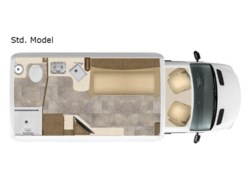 2019 Pleasure-Way Plateau XLMB Std. Model - Used Class B for sale by Fretz RV in Souderton, Pennsylvania