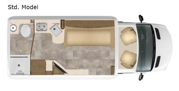 2019 Pleasure-Way Plateau XLMB Std. Model - Used Class B For Sale by Fretz RV in Souderton, Pennsylvania