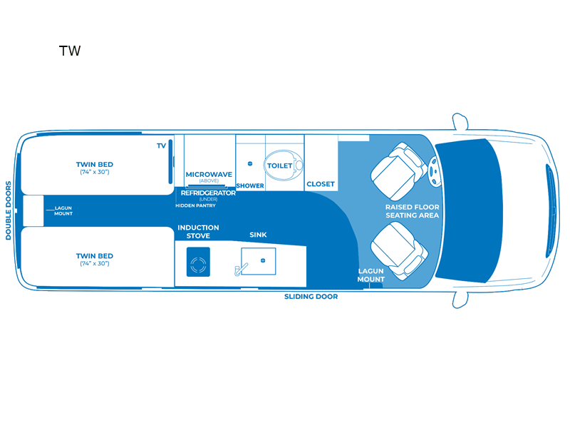 2025 Pleasure-Way Plateau TW - New Class B For Sale by Fretz RV in Souderton, Pennsylvania